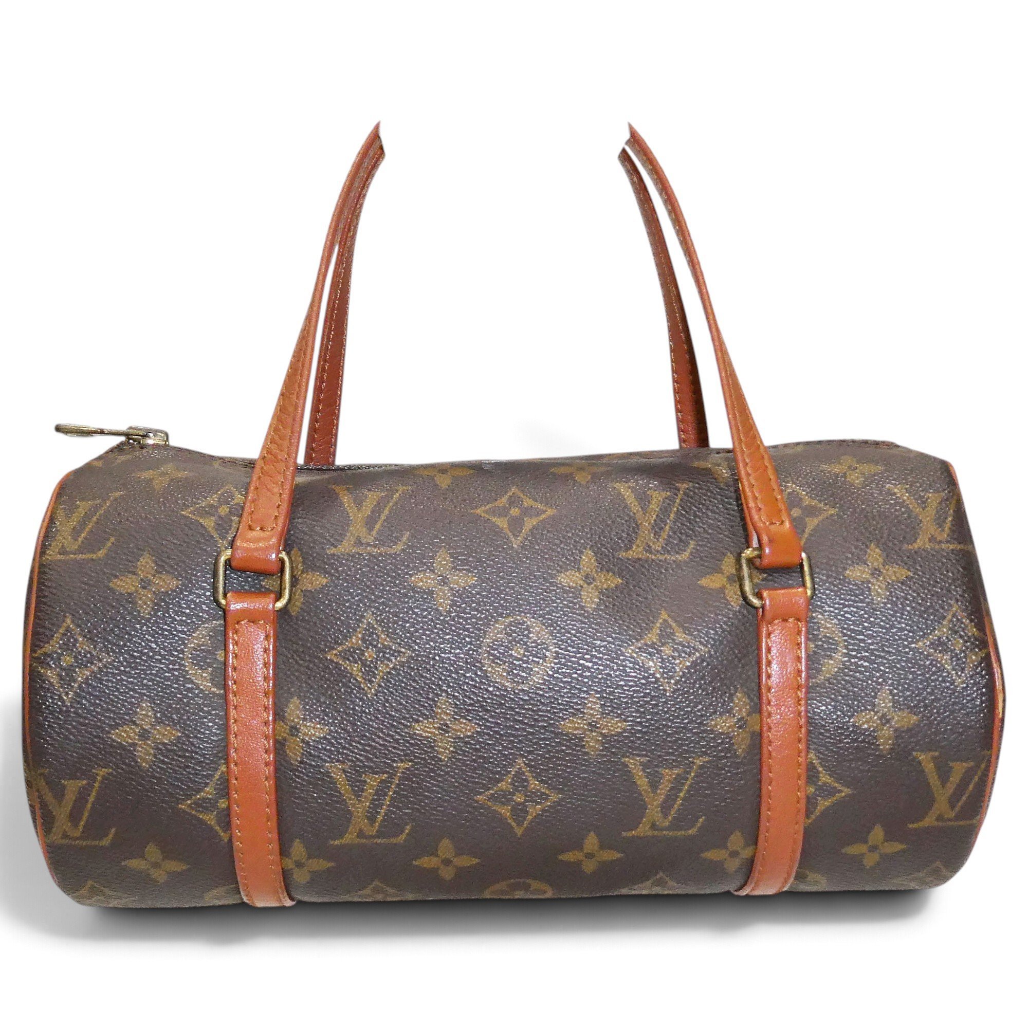 Papillon leather handbag