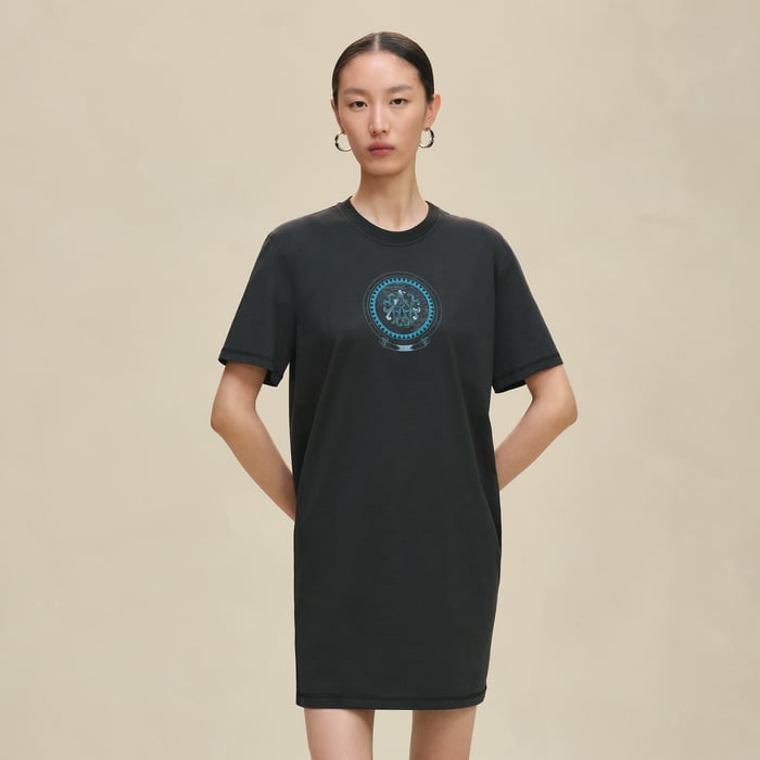 Bleu Noir "Mors a Jouets" T-shirt Dress