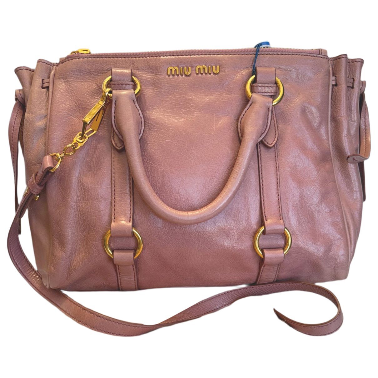 Vitello leather handbag