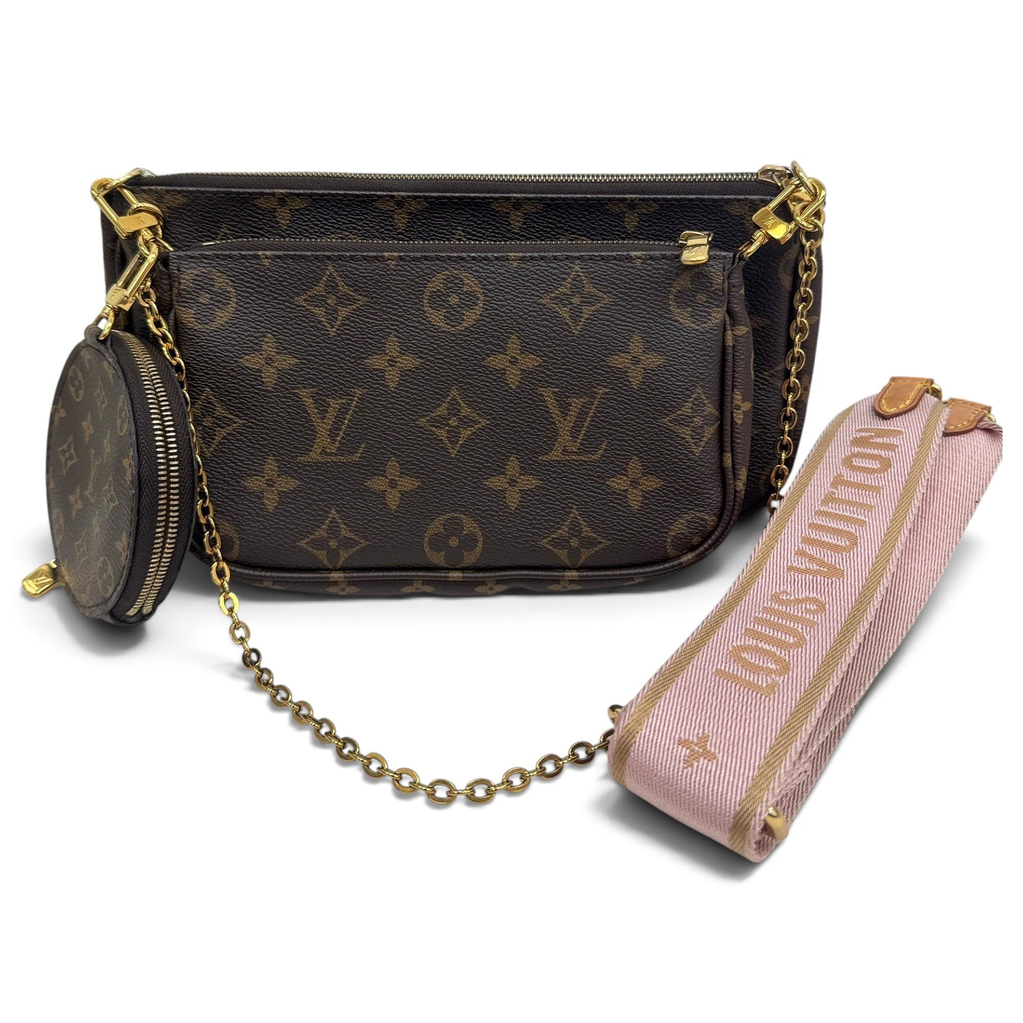 Multi Pochette Accessoires leather crossbody bag