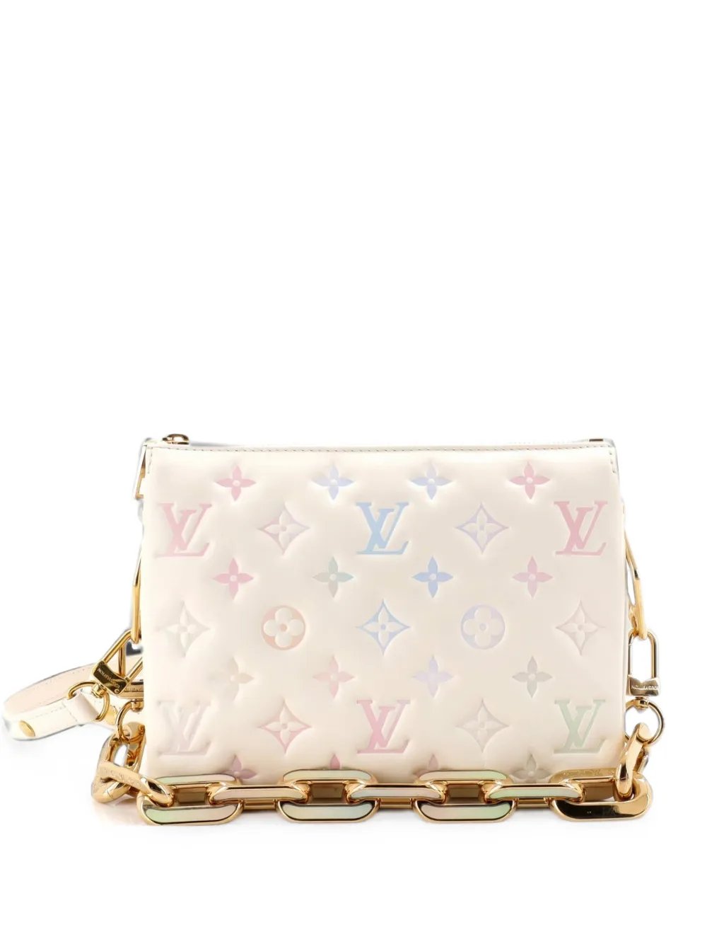 Coussin Bag Milky Way Monogram Embossed Lambskin BB crossbody bag