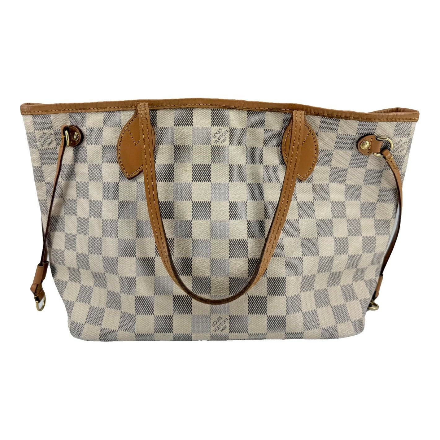Neverfull leather tote