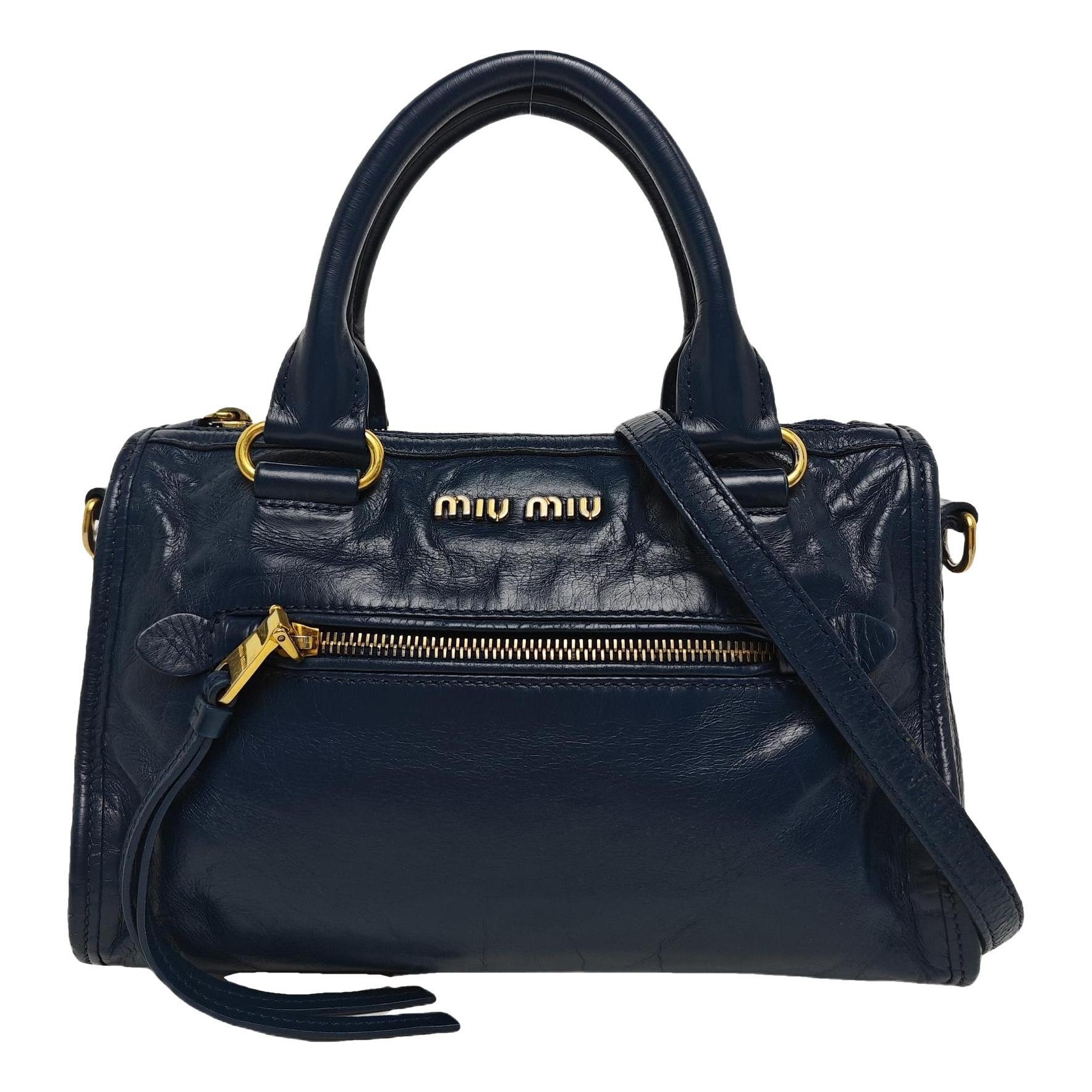 Leather crossbody bag