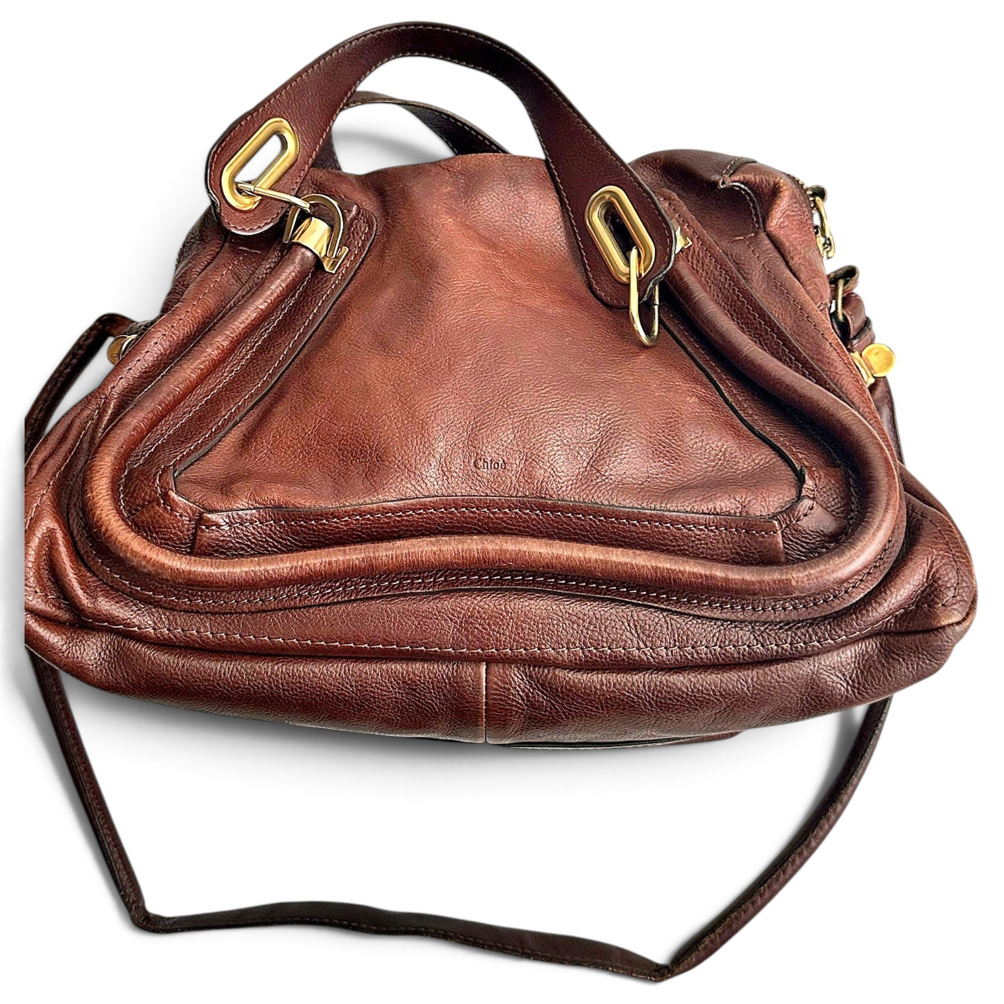 Marcie leather handbag