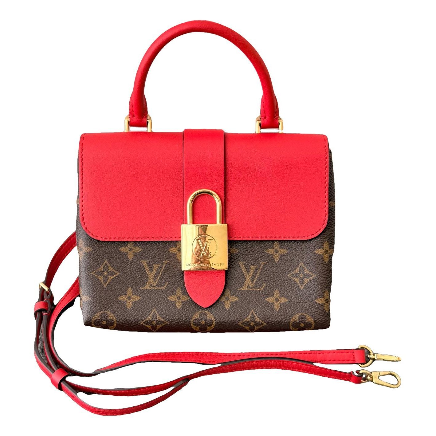 Locky BB leather handbag