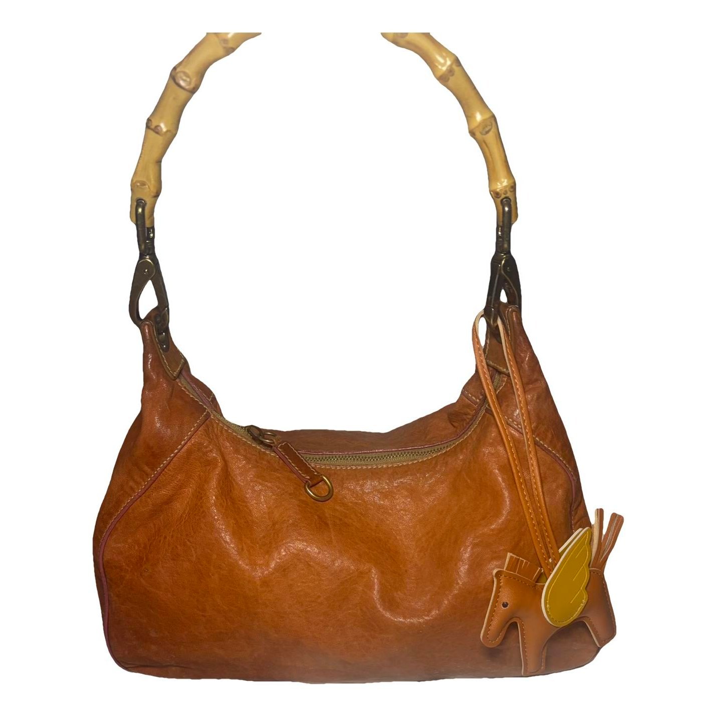 Leather handbag