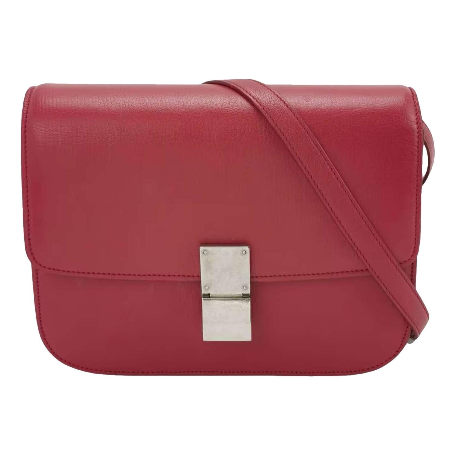 Classic leather handbag