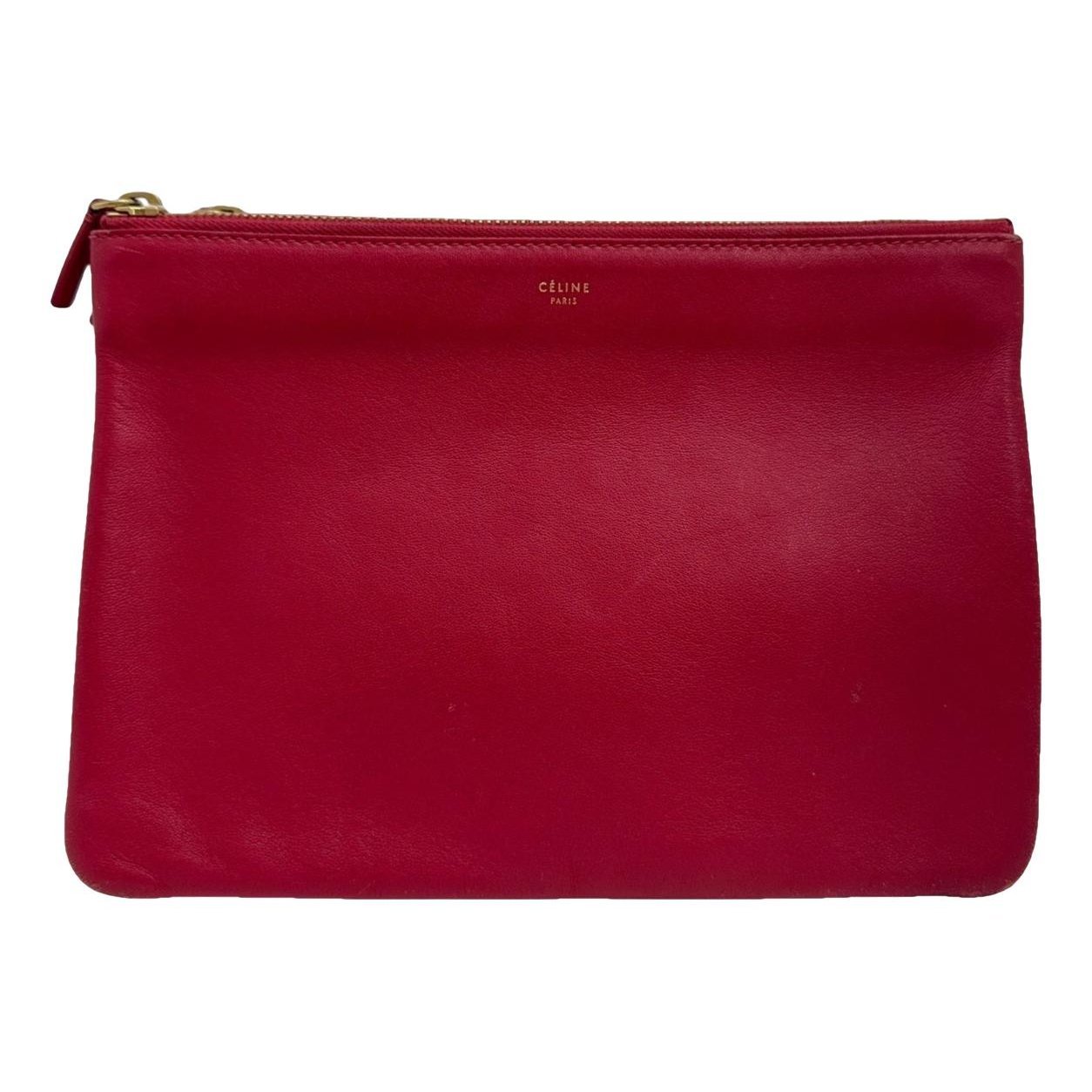 Trio leather crossbody bag