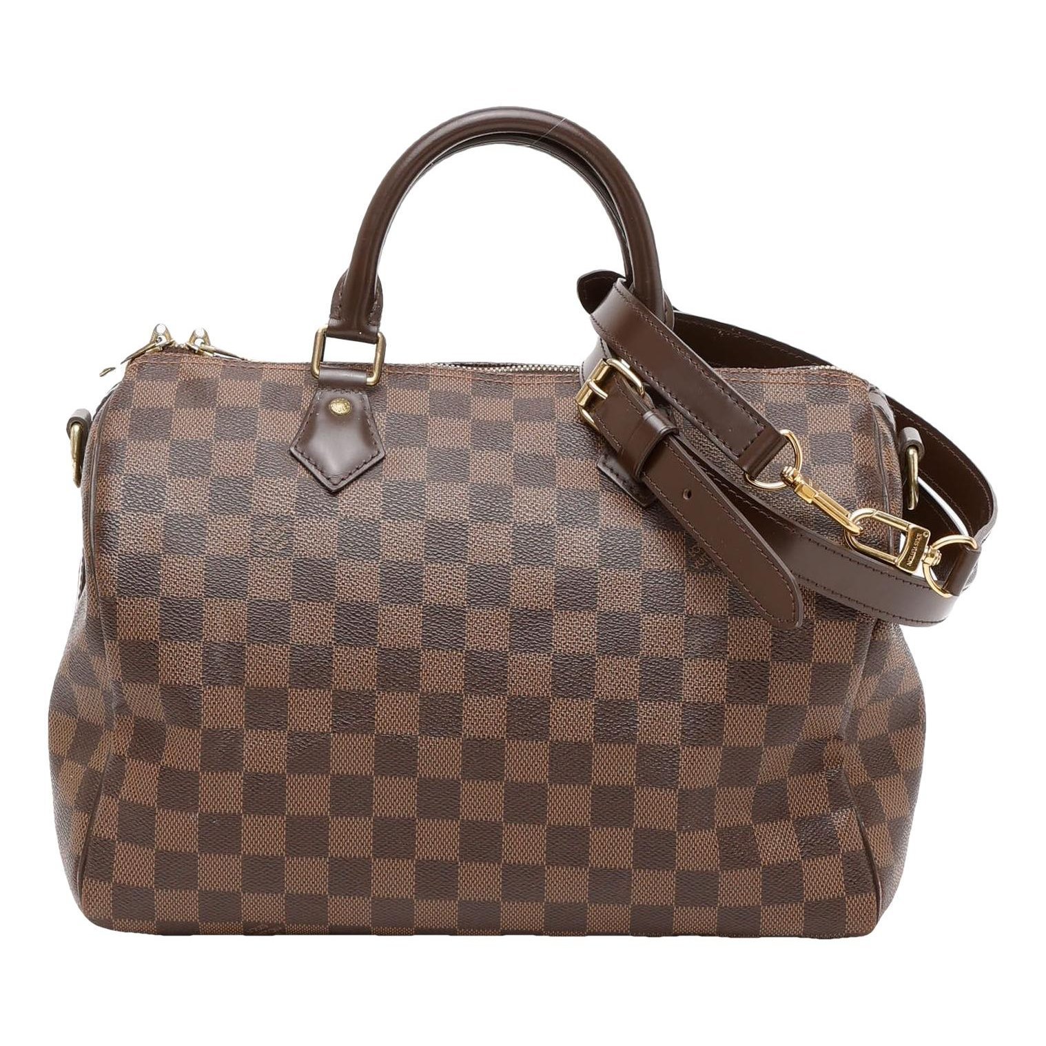 Louis Vuitton Speedy cloth handbag