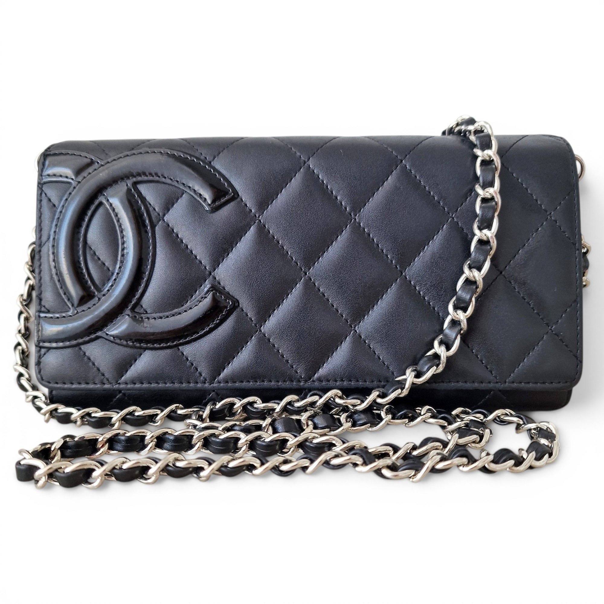 Wallet On Chain Timeless/Classique leather handbag