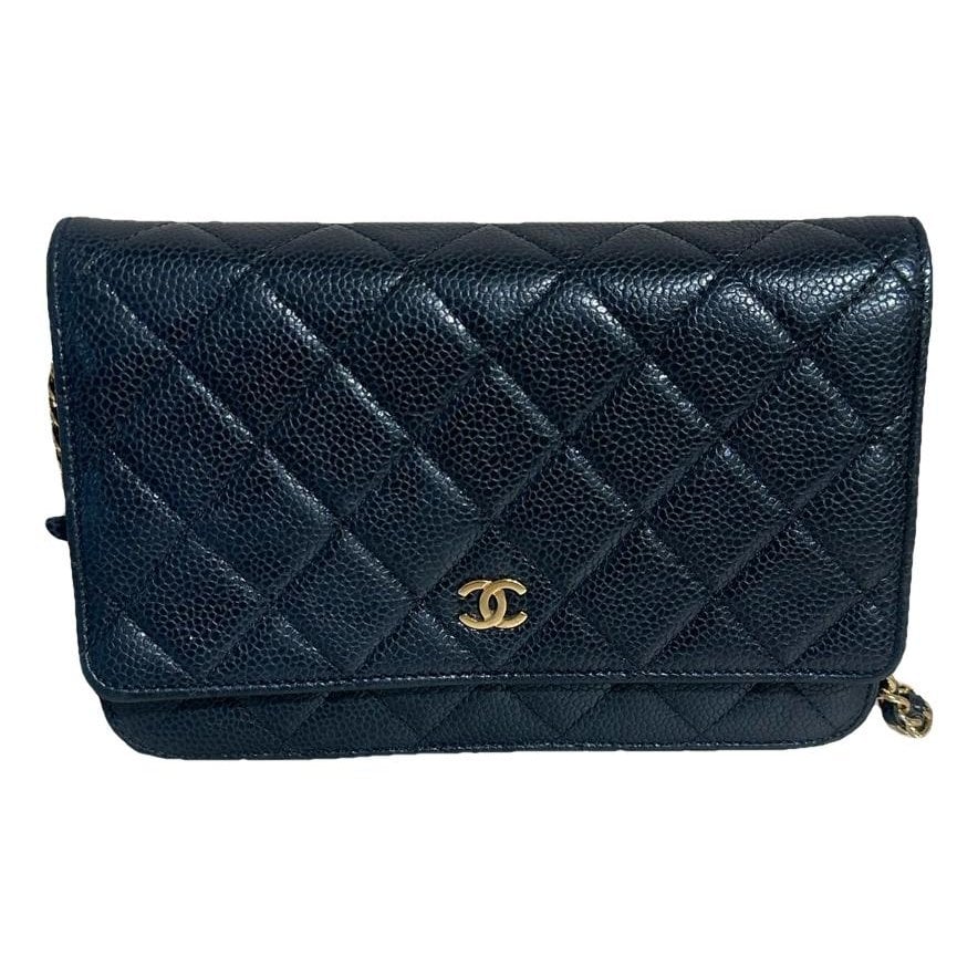 Wallet On Chain Timeless/Classique leather crossbody bag