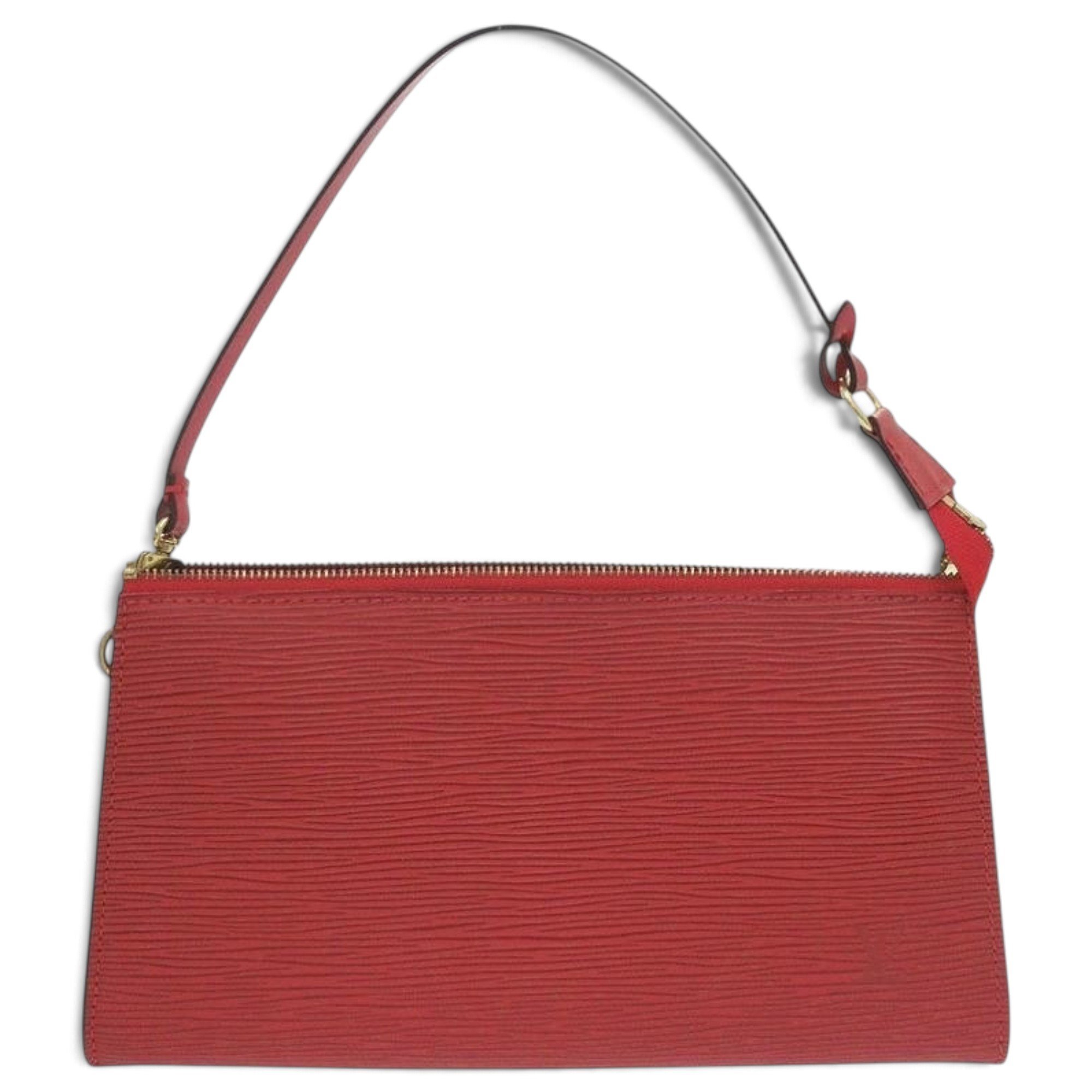 Pochette Accessoire leather handbag