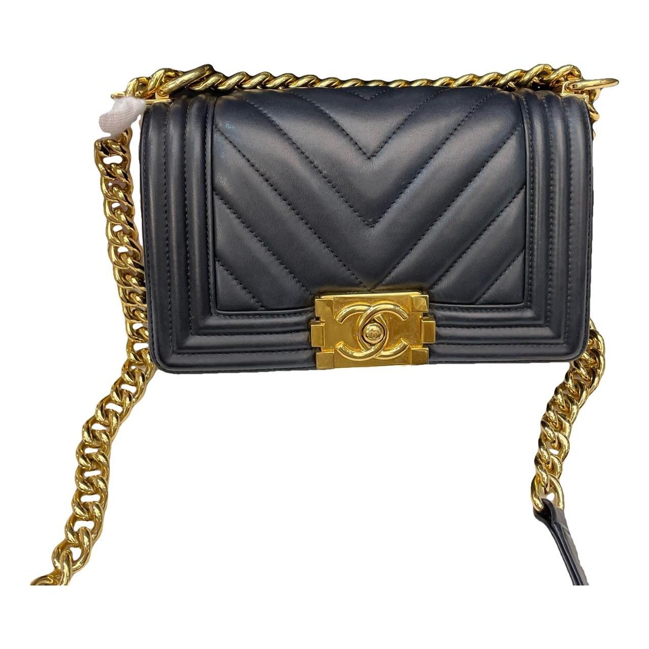 Boy leather crossbody bag