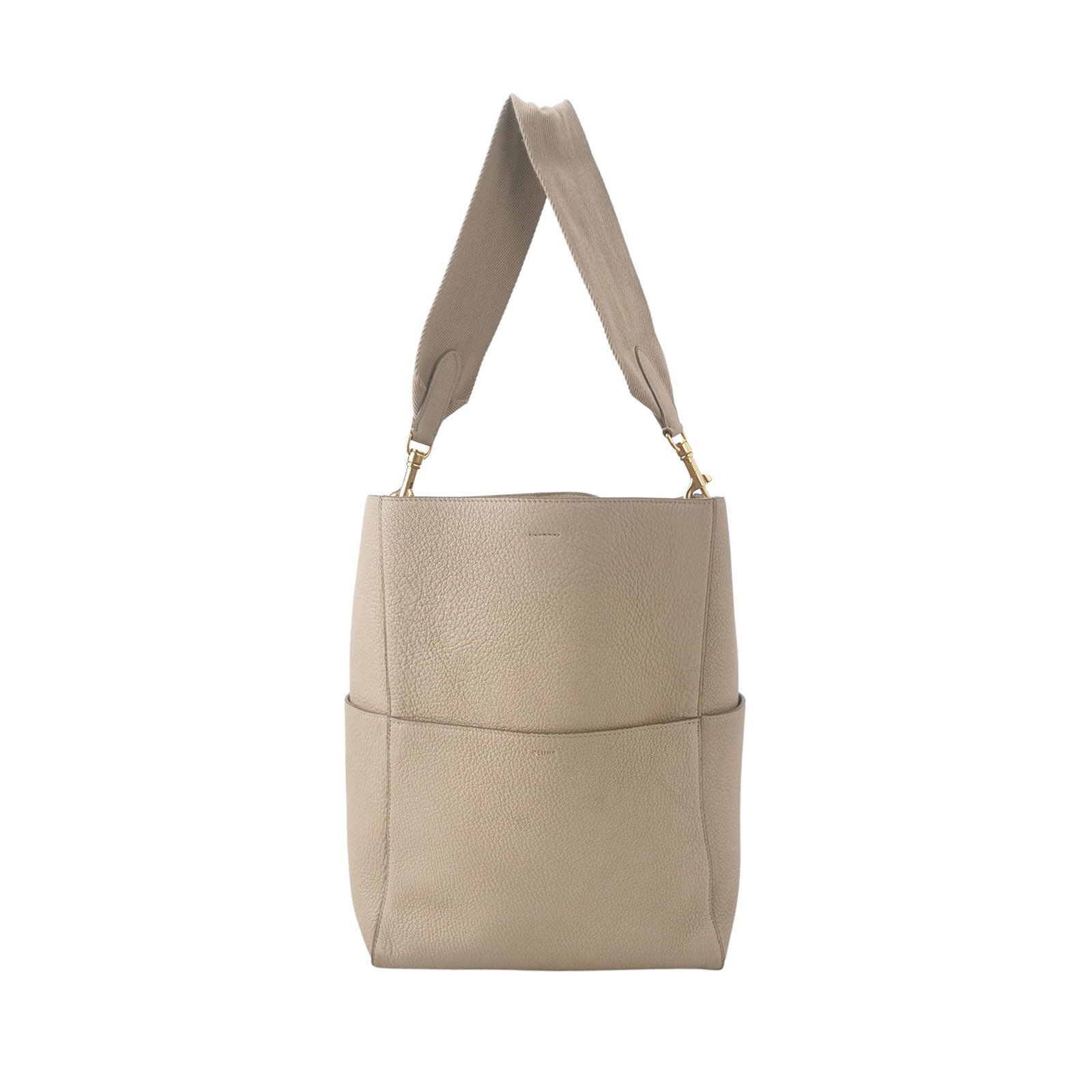 Seau Sangle leather tote
