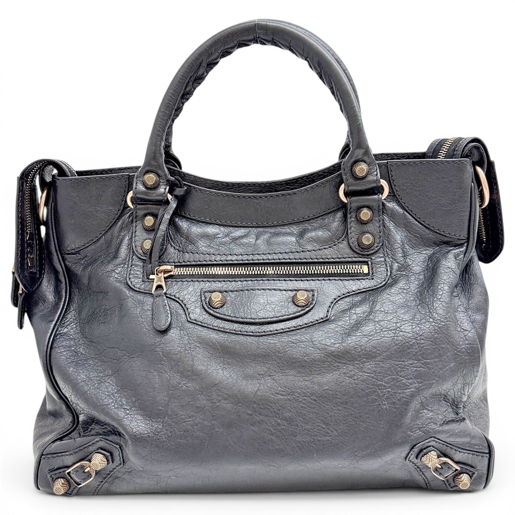 Vélo leather handbag