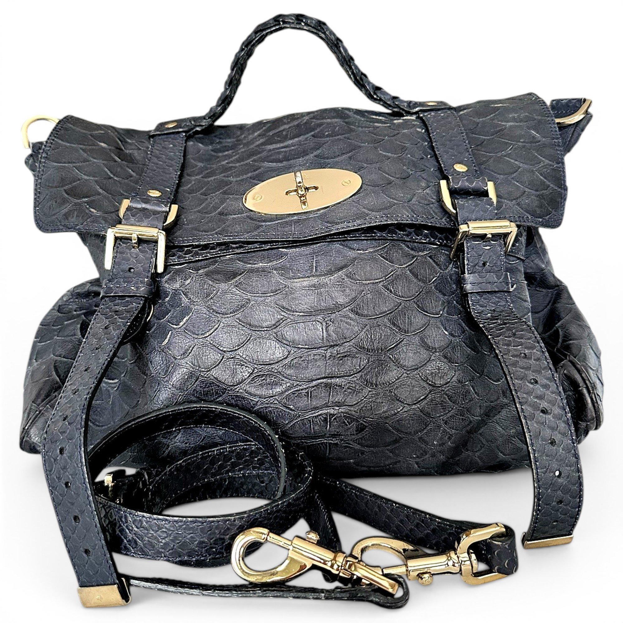 Alexa leather handbag