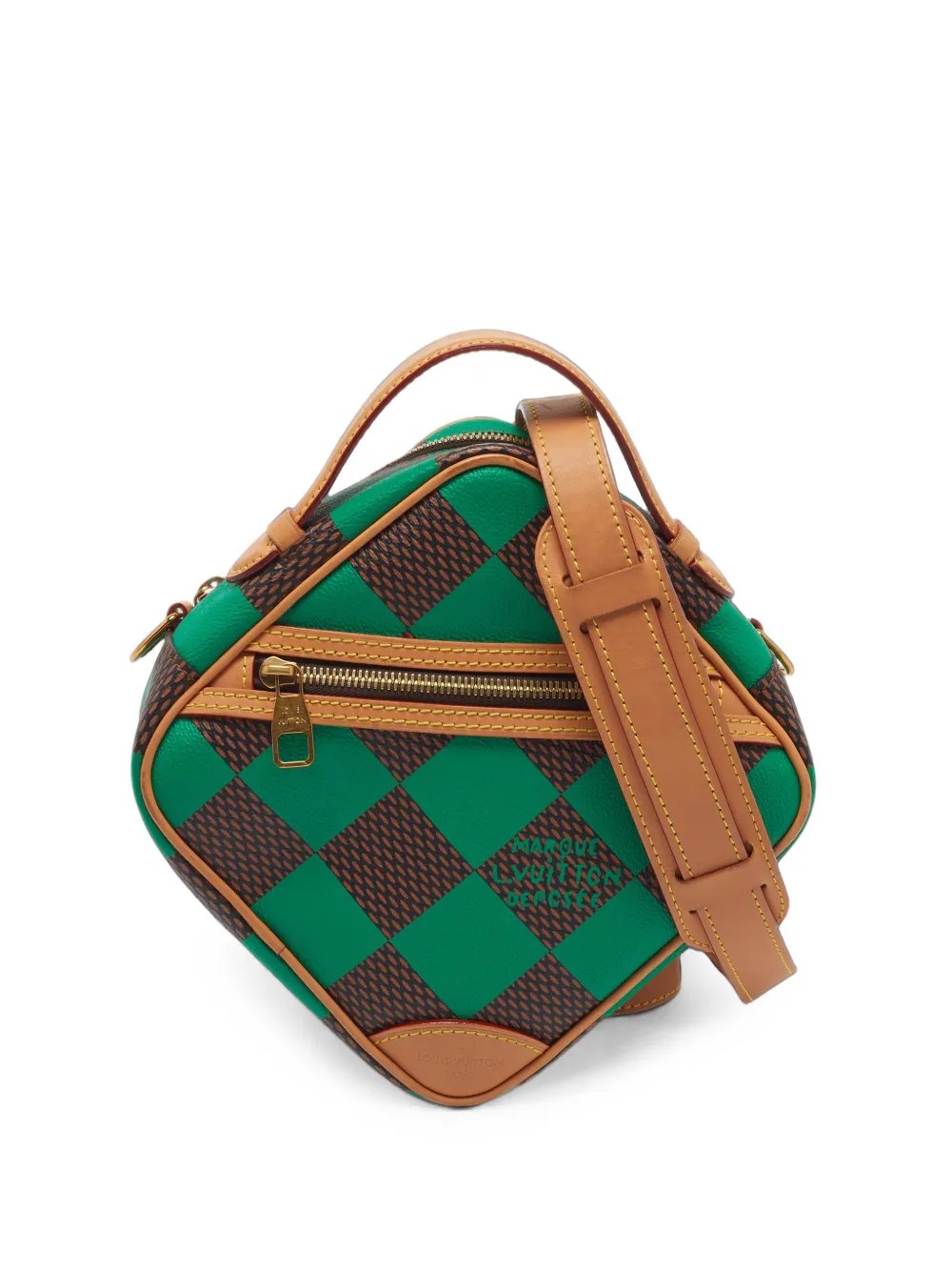 Chess pop damier messenger bag