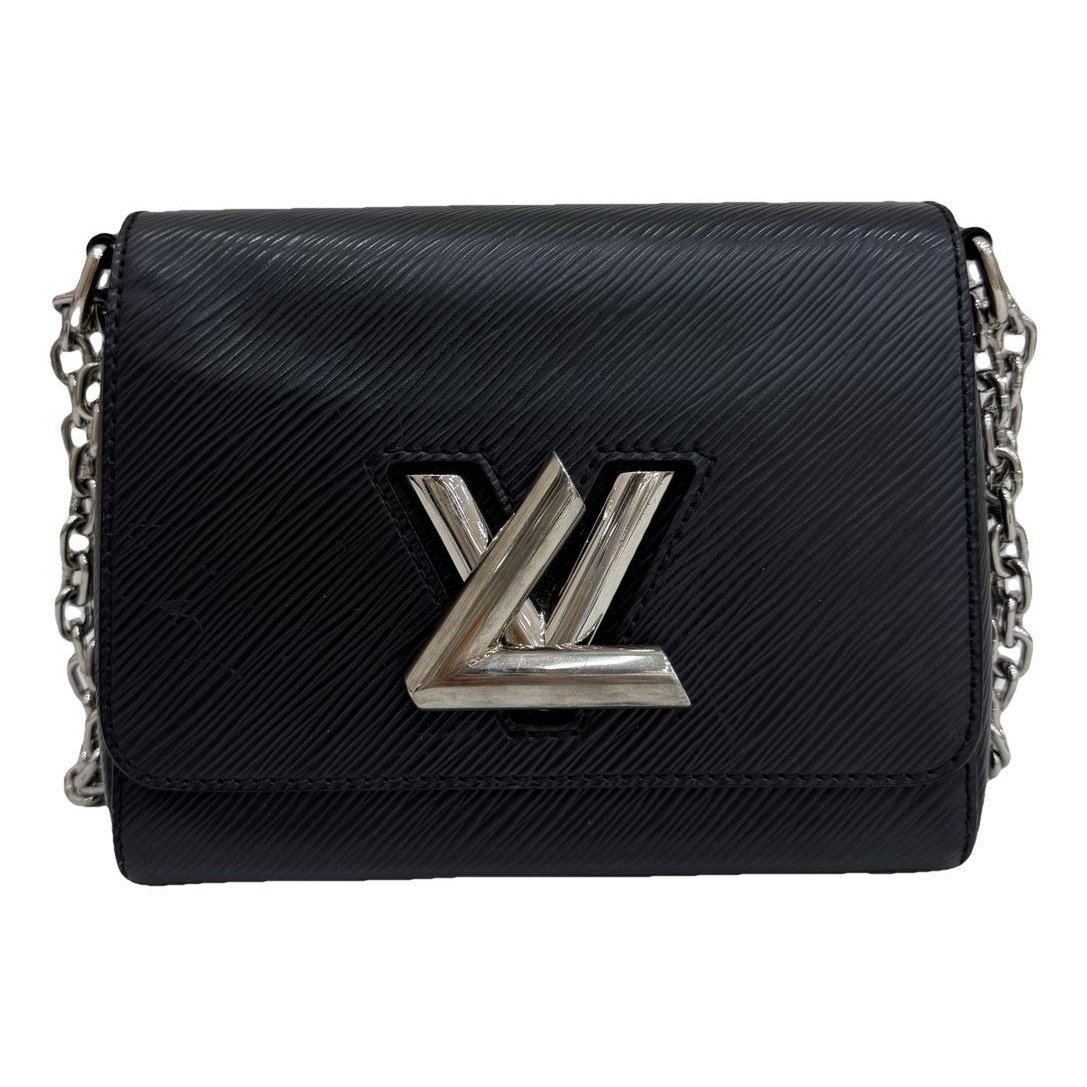 Twist leather handbag