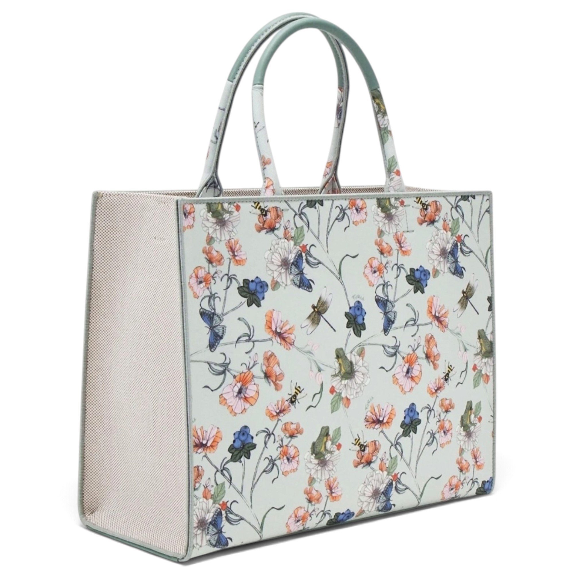 Leather tote