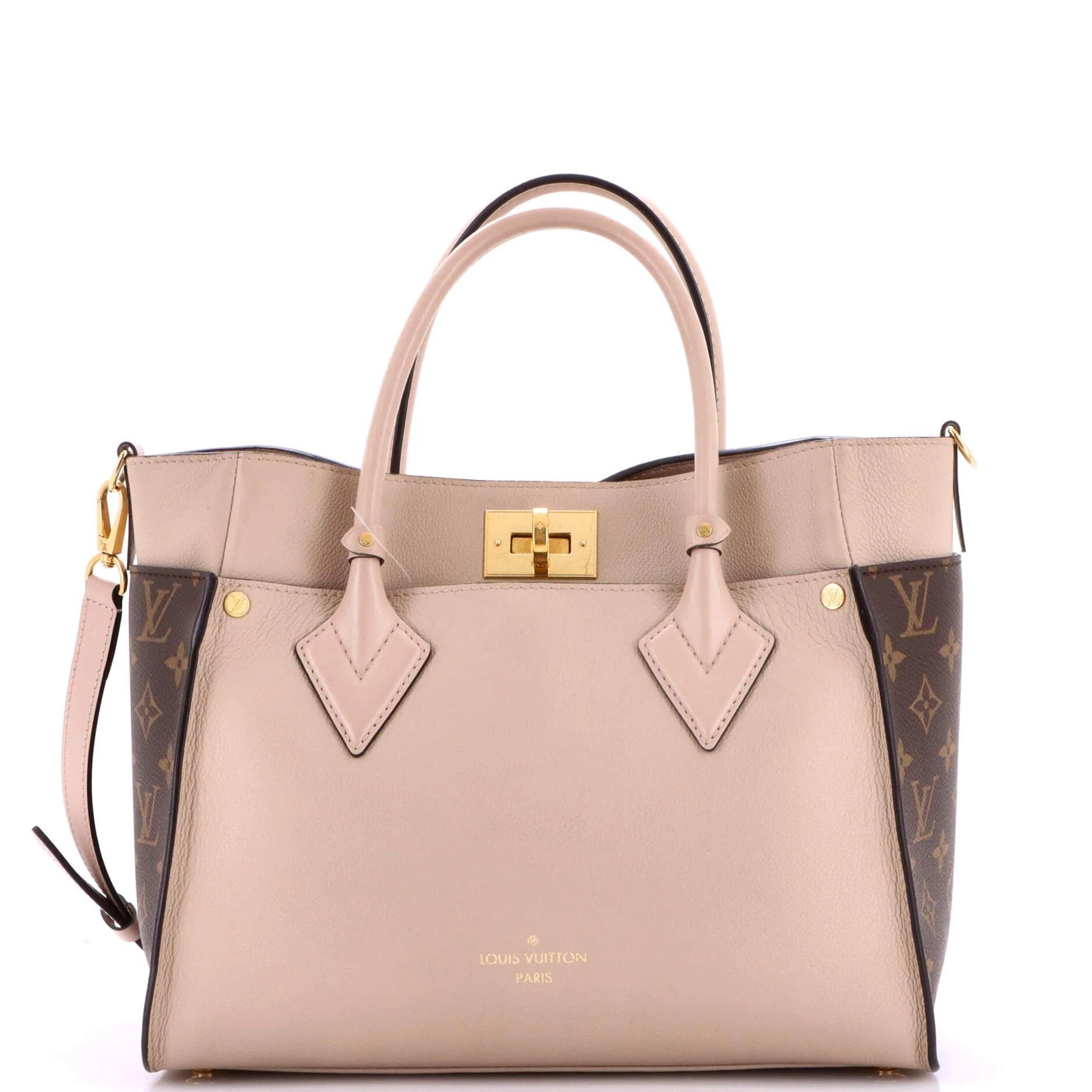 Leather tote