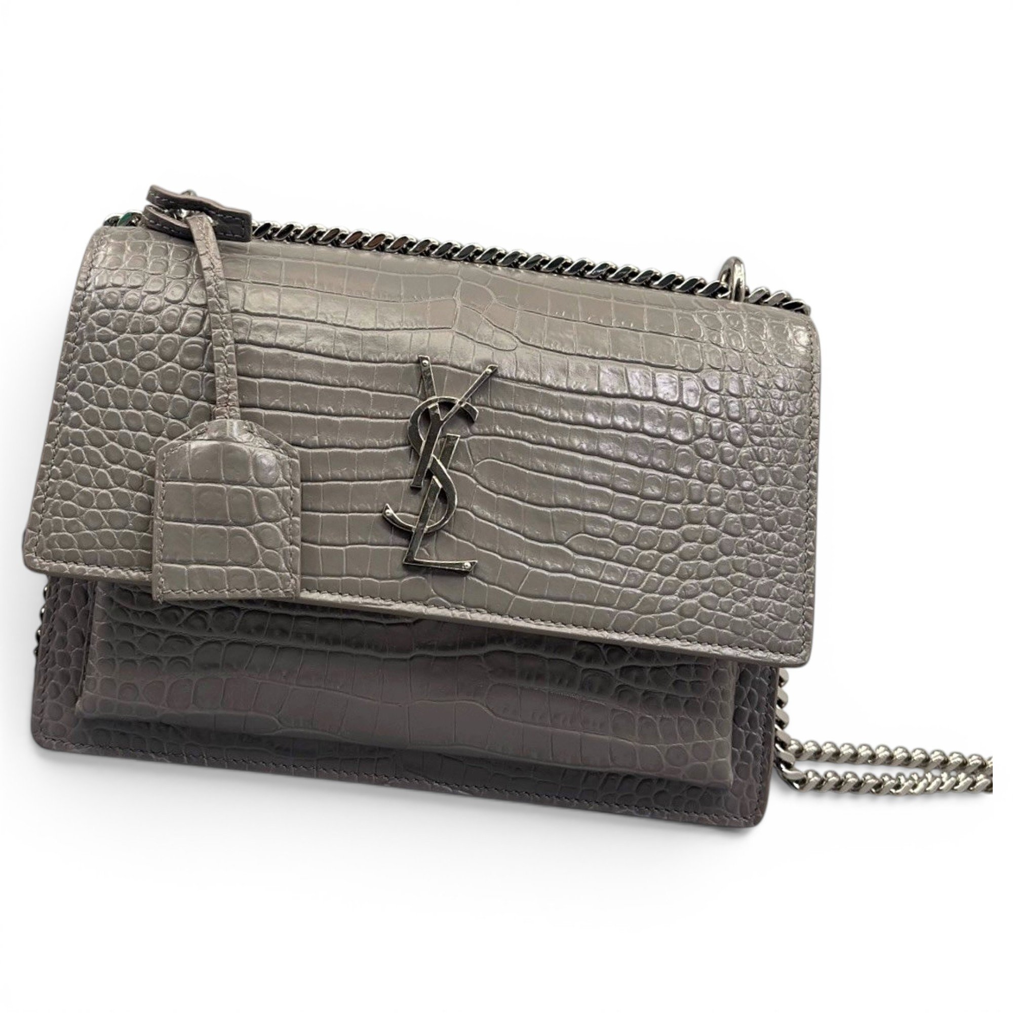 Sunset leather handbag