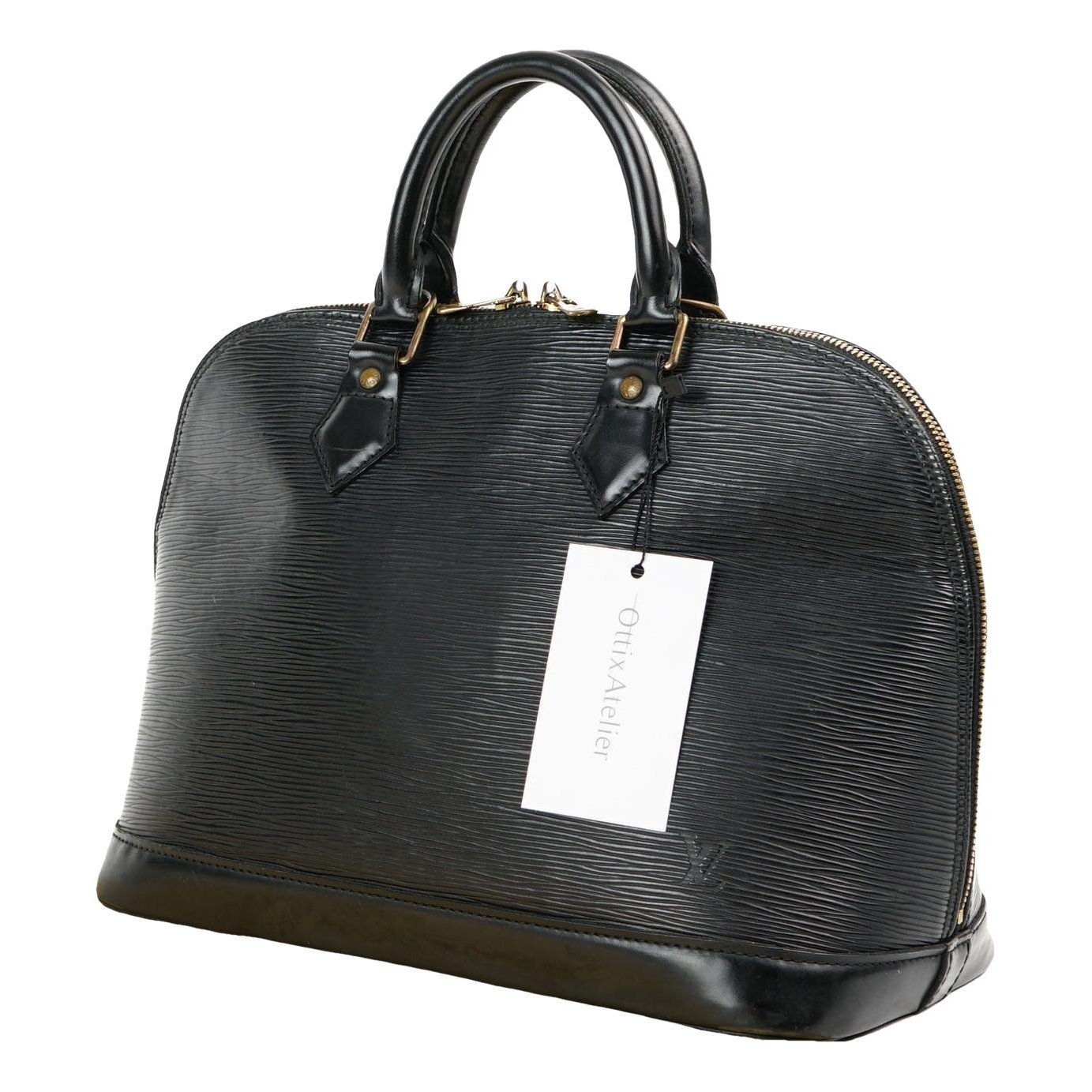 Alma leather handbag