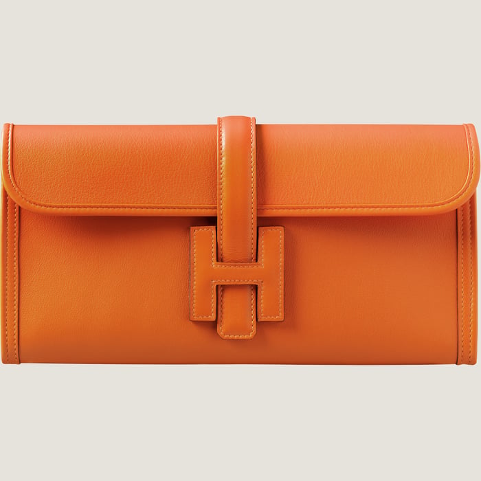 Orange Bolsa Clutch Jige Élan 29