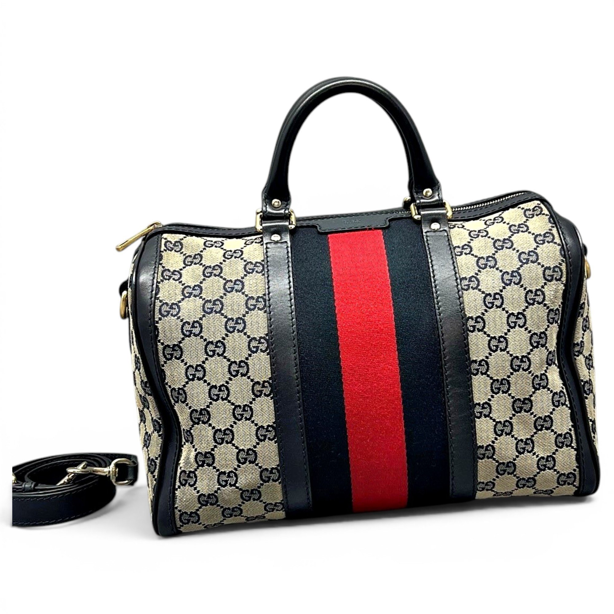 Ophidia Boston cloth handbag