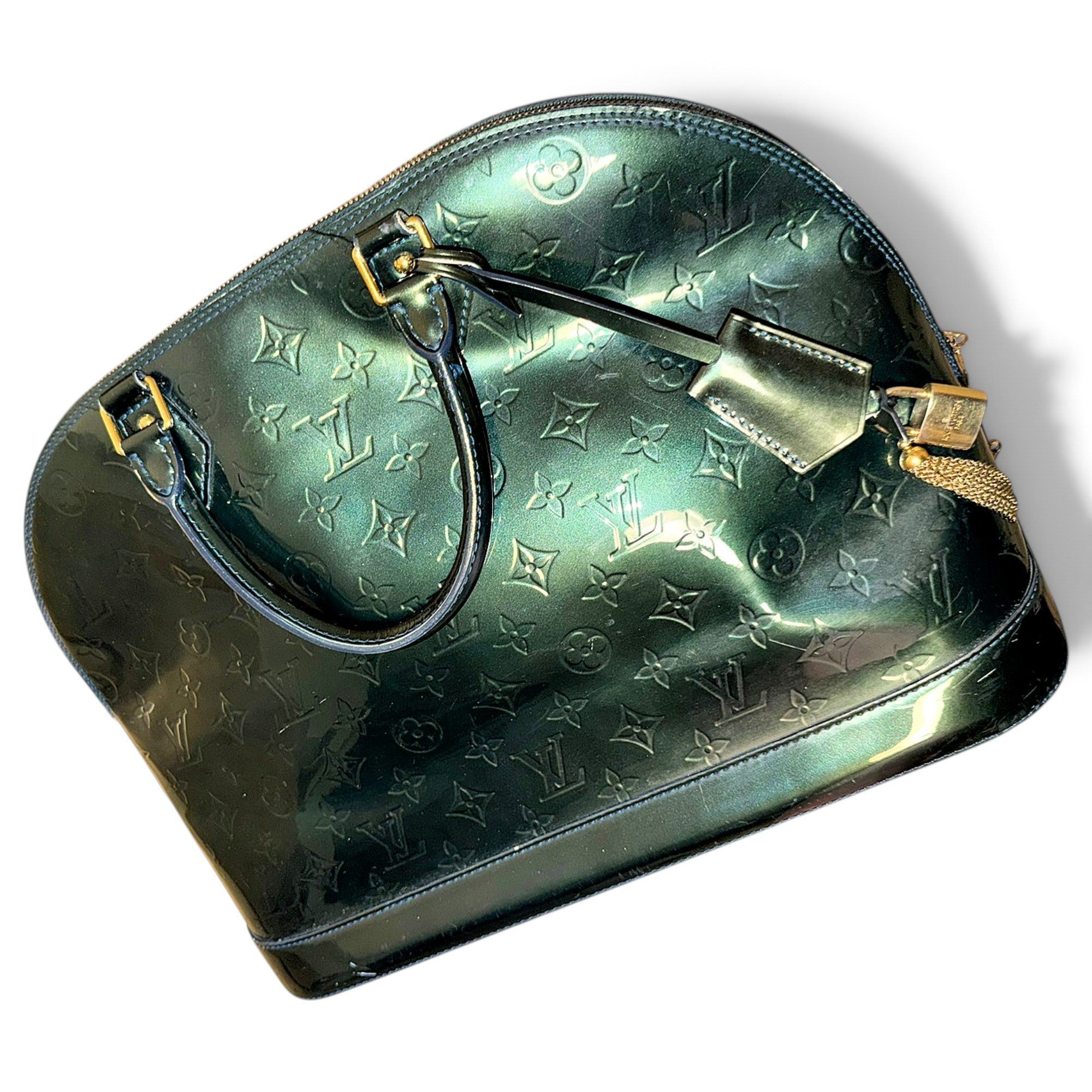 Alma leather handbag