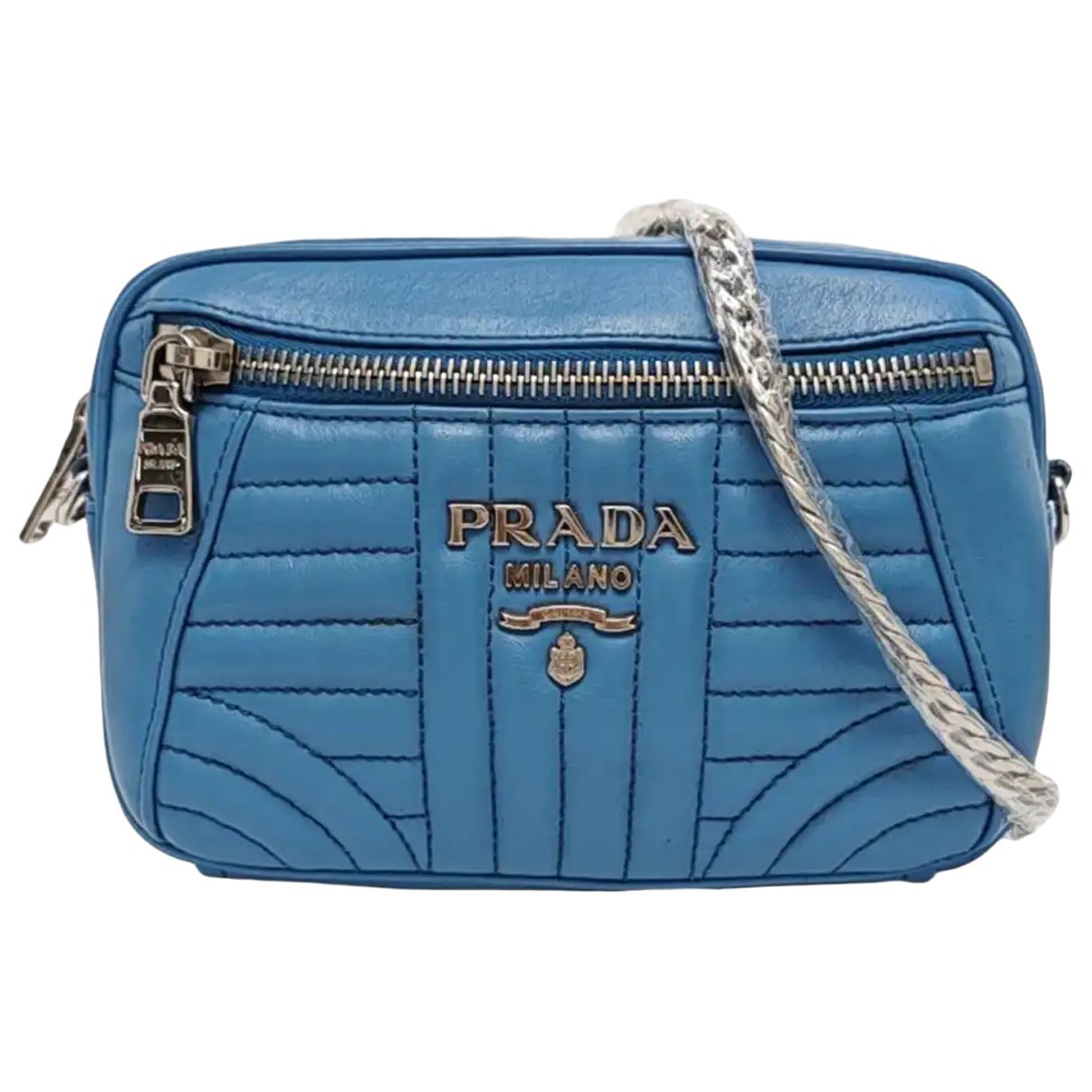 Diagramme leather handbag