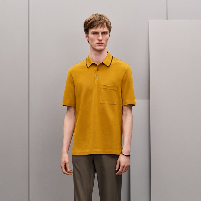Cumin "Piqures Sellier" Polo Shirt