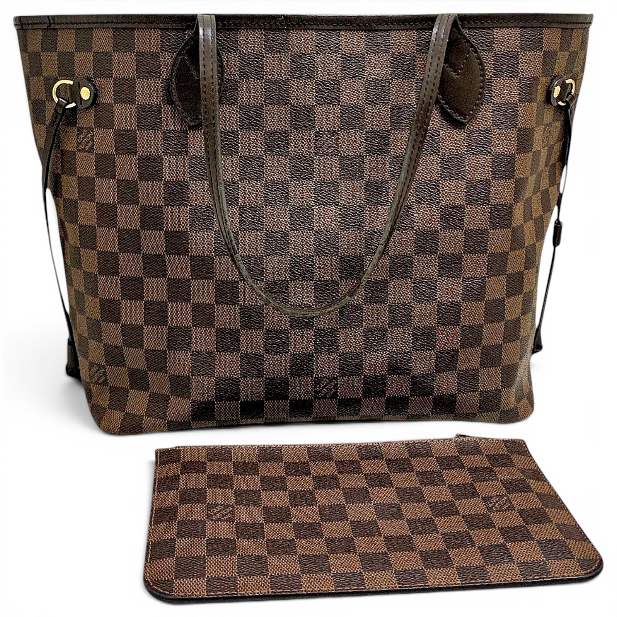 Neverfull leather handbag