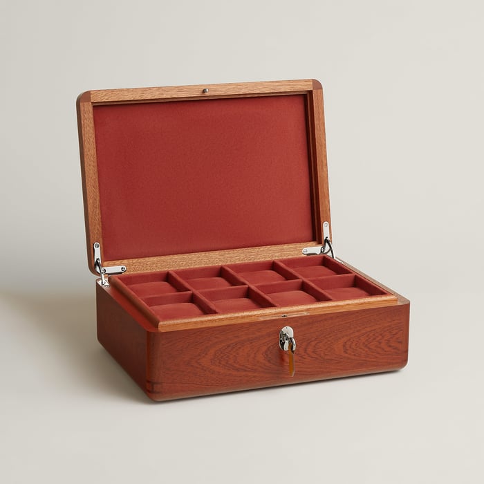 Jaune Ambre Casaque Perspectives Indiennes Watch Box
