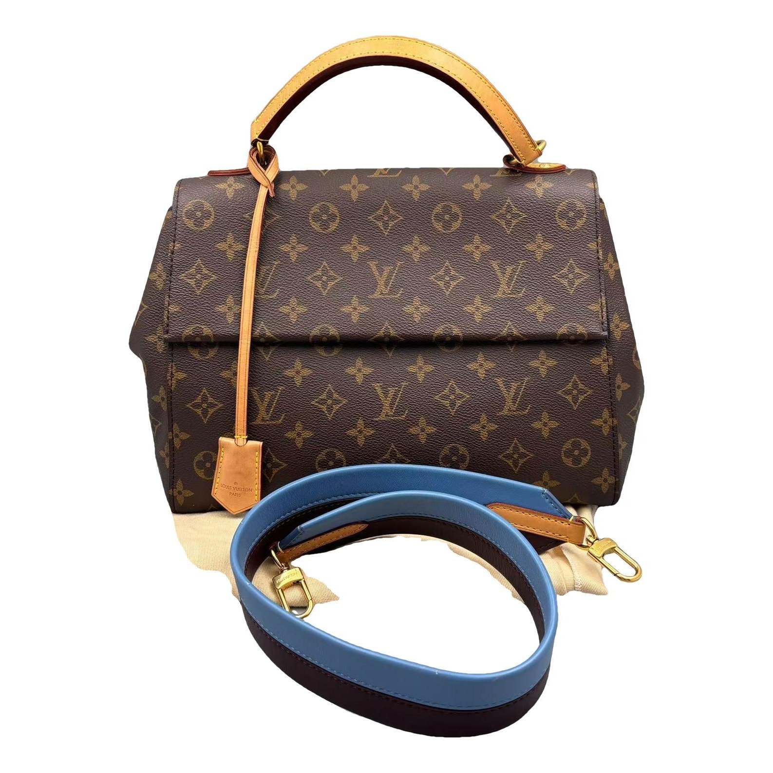 Cluny leather handbag