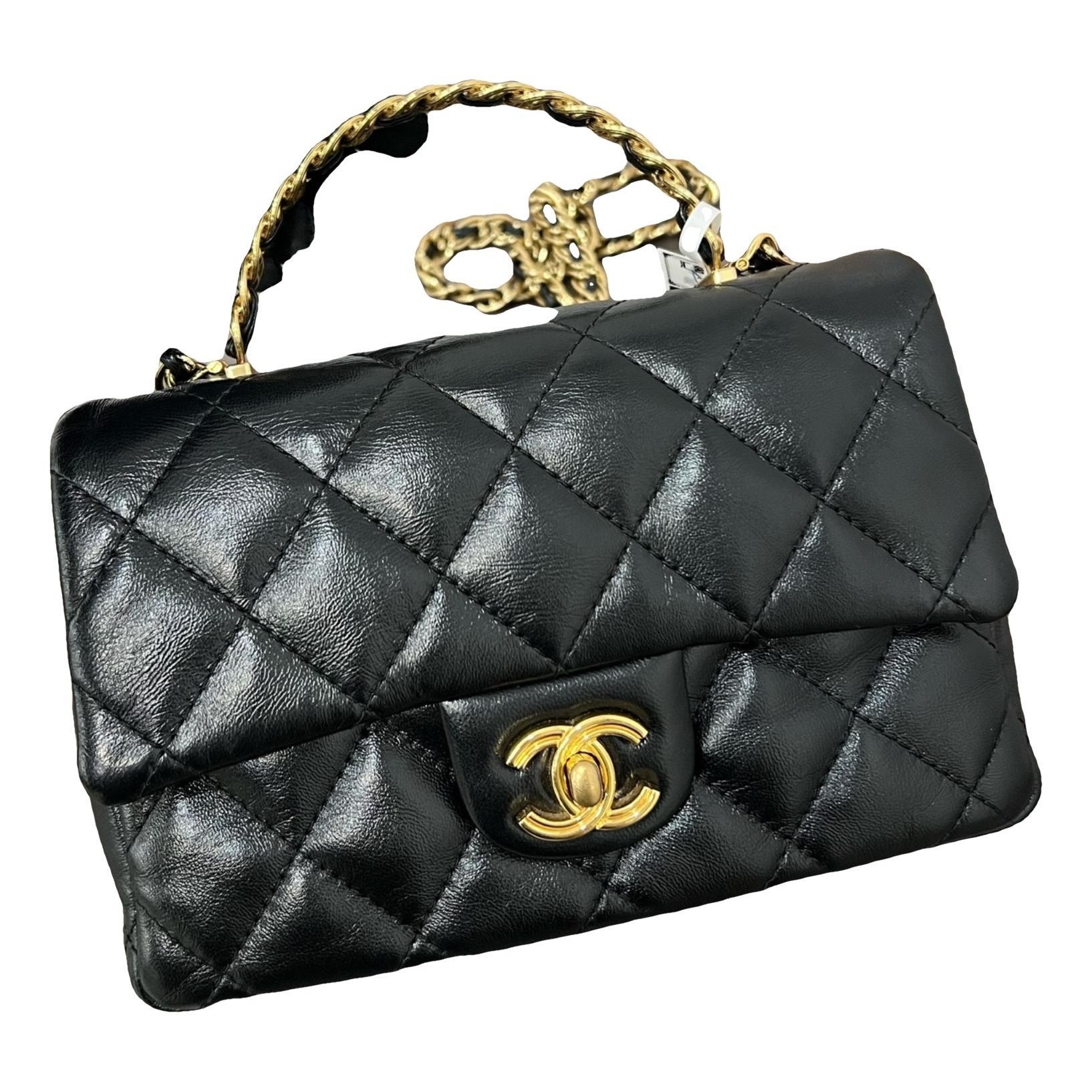 Timeless Classique Top Handle leather crossbody bag