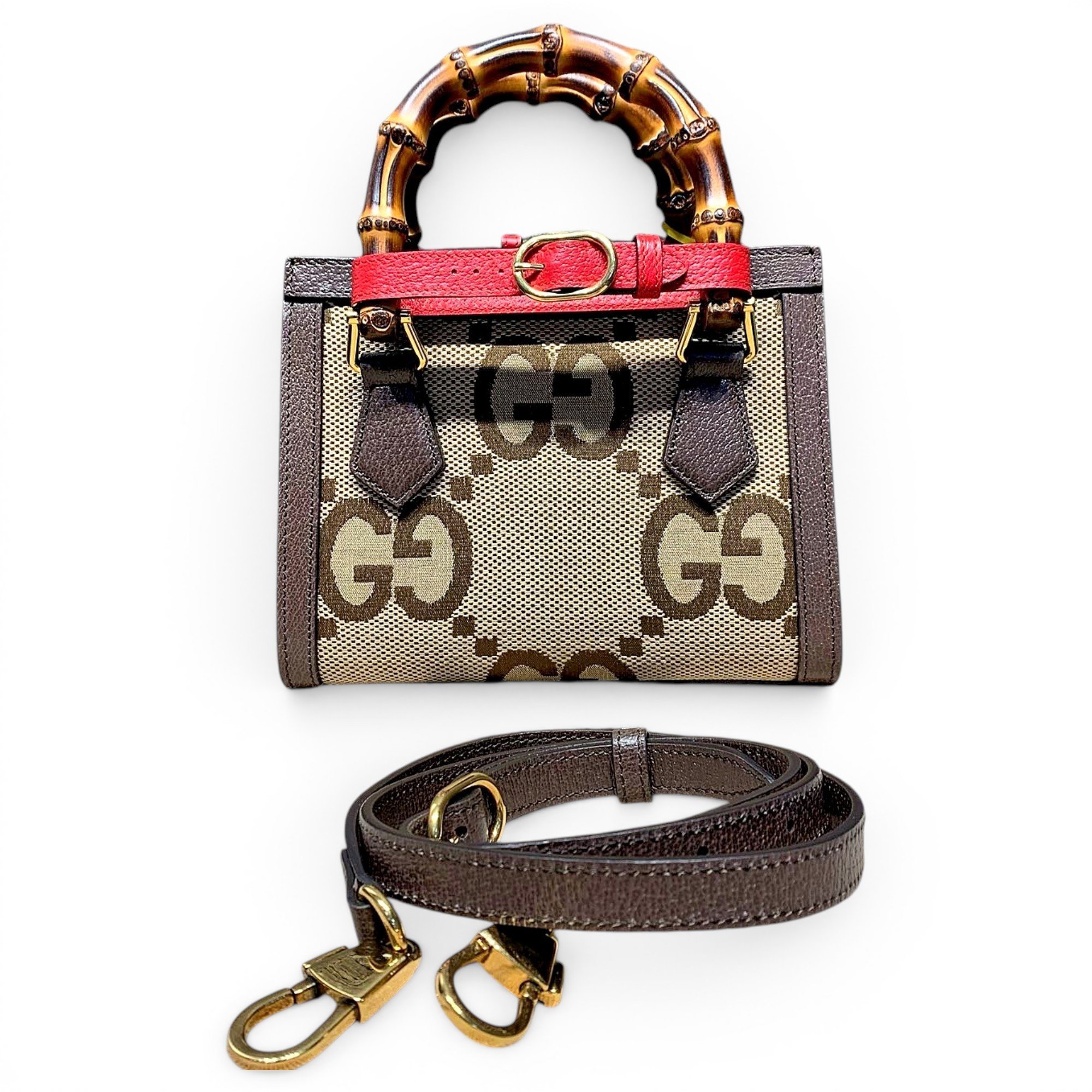 Diana Bamboo leather tote