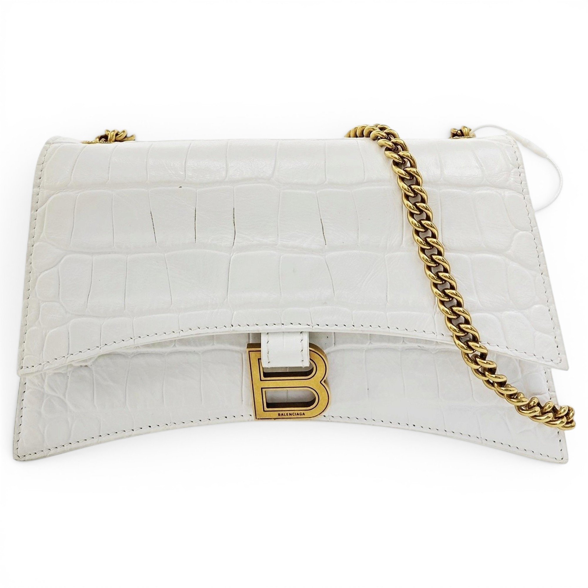 Balenciaga Crush leather handbag