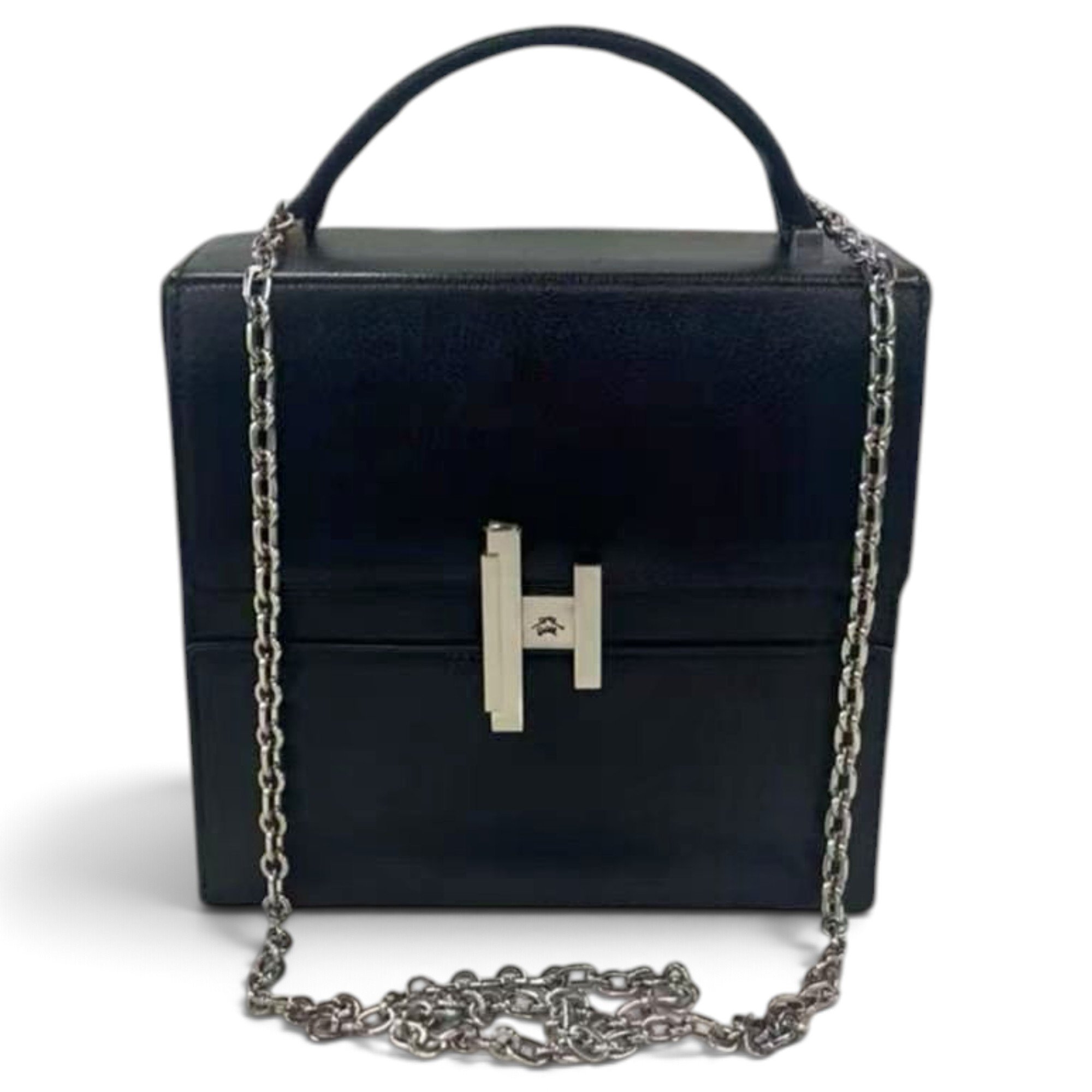 Cinhetic leather crossbody bag