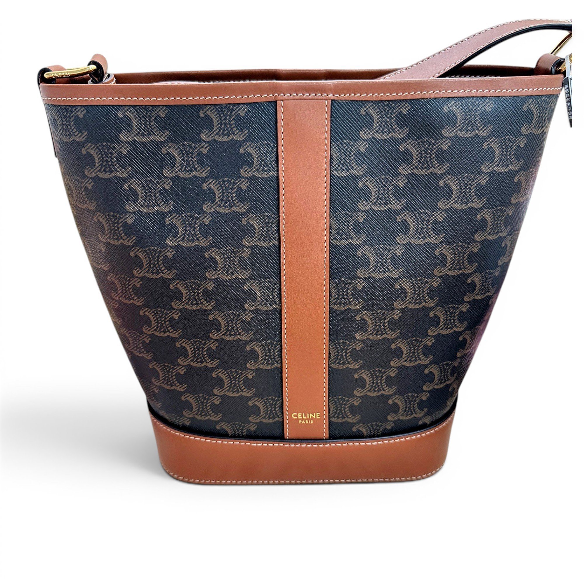 SAC SEAU leather handbag
