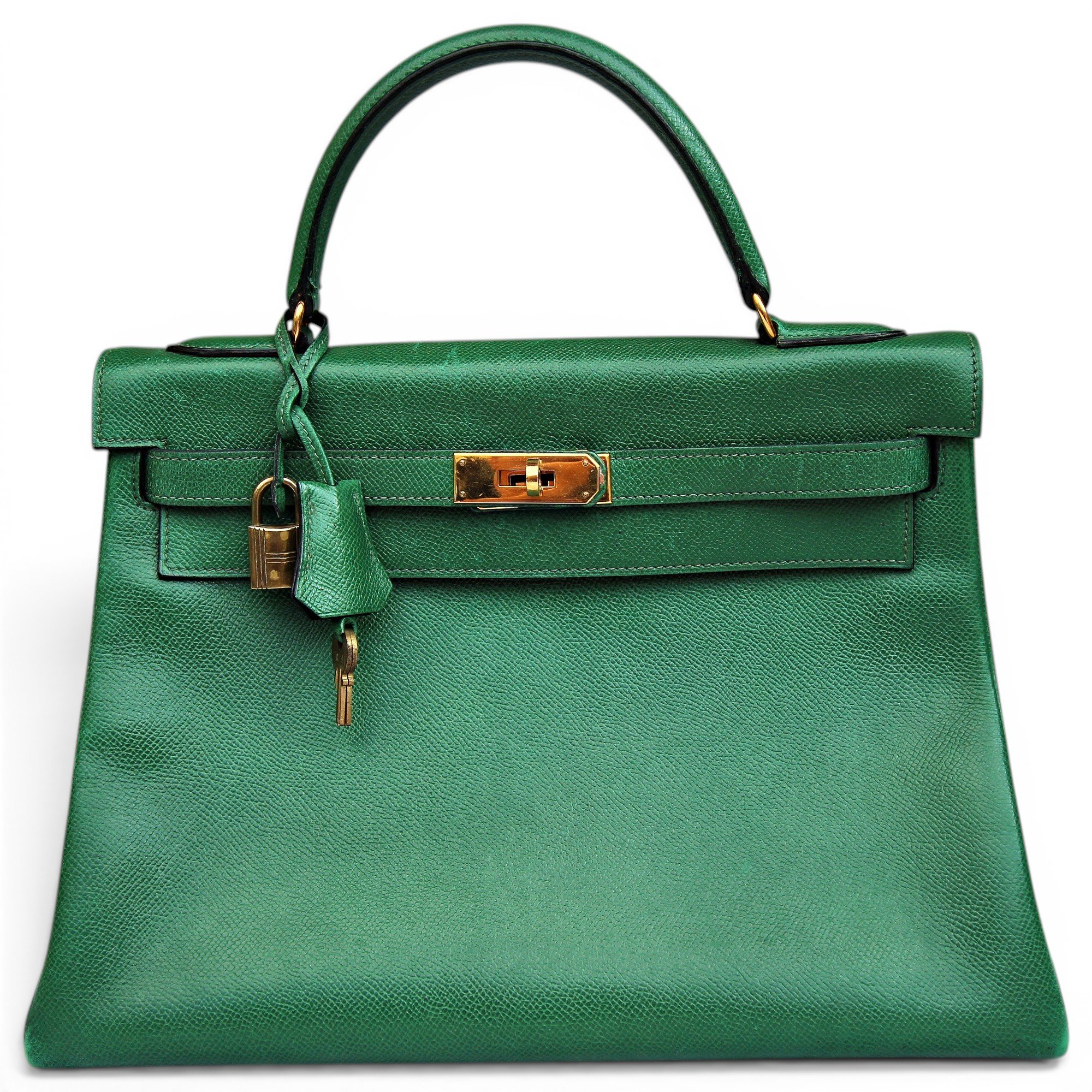 Kelly 32 leather handbag