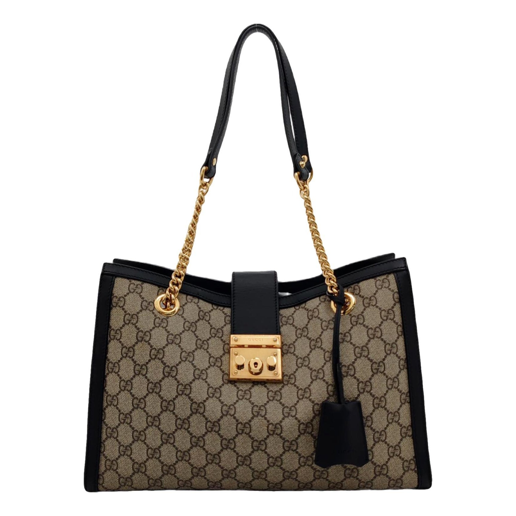 Padlock cloth handbag