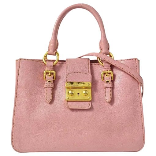 Leather handbag