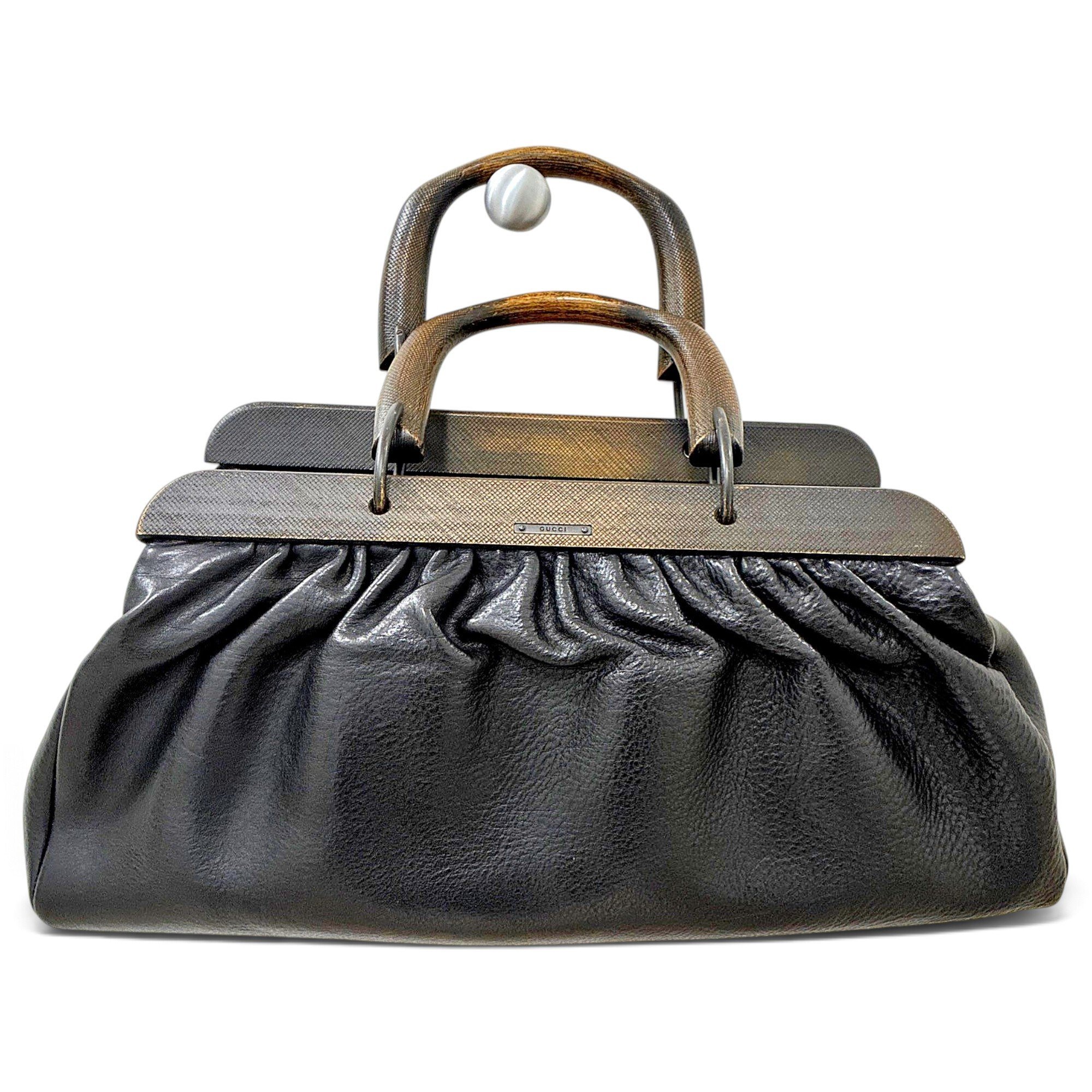 Leather handbag