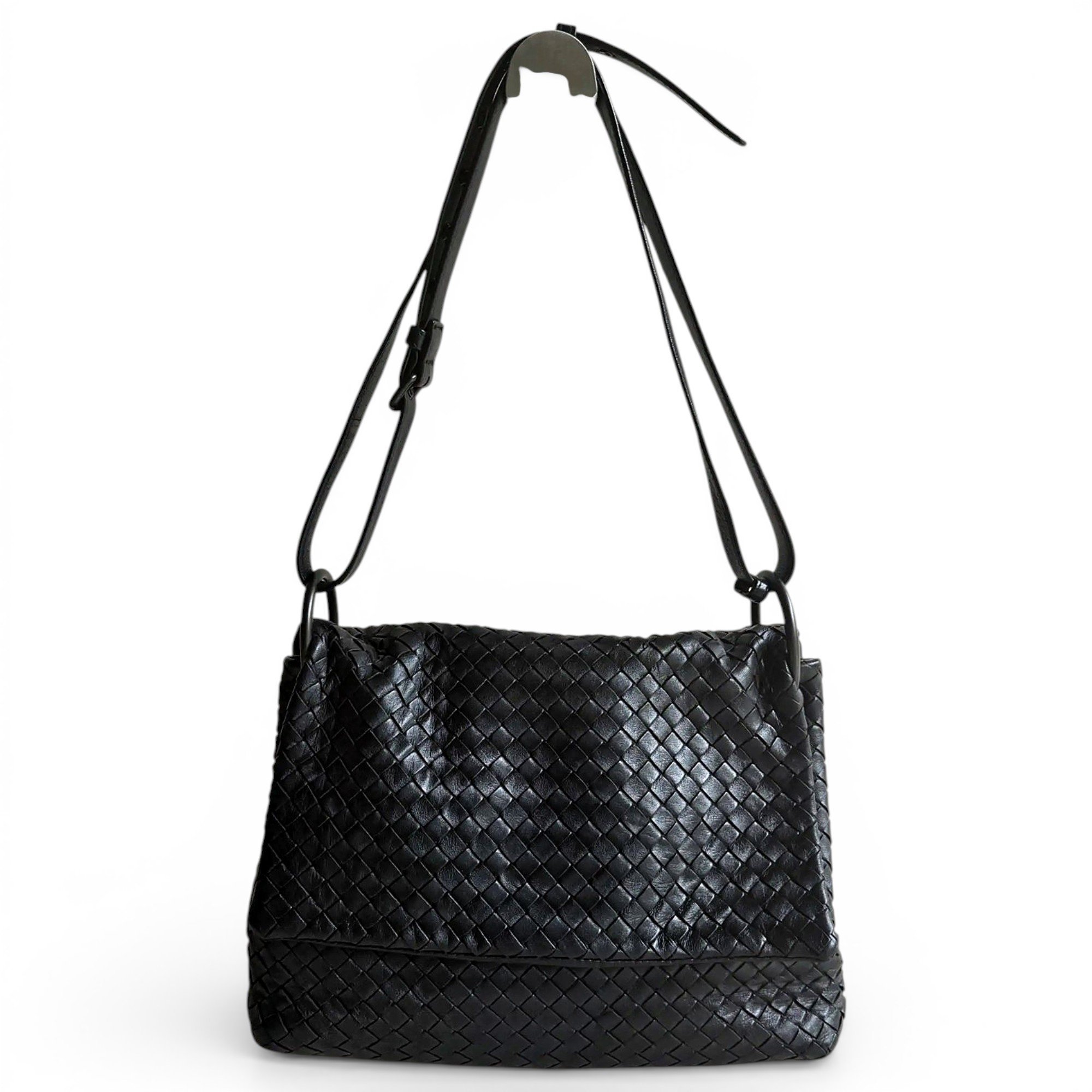 Parachute leather handbag
