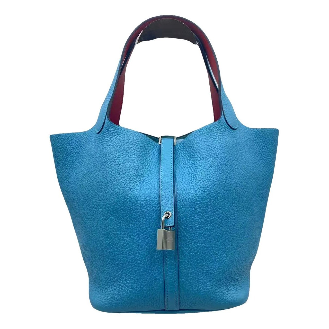 Picotin leather handbag