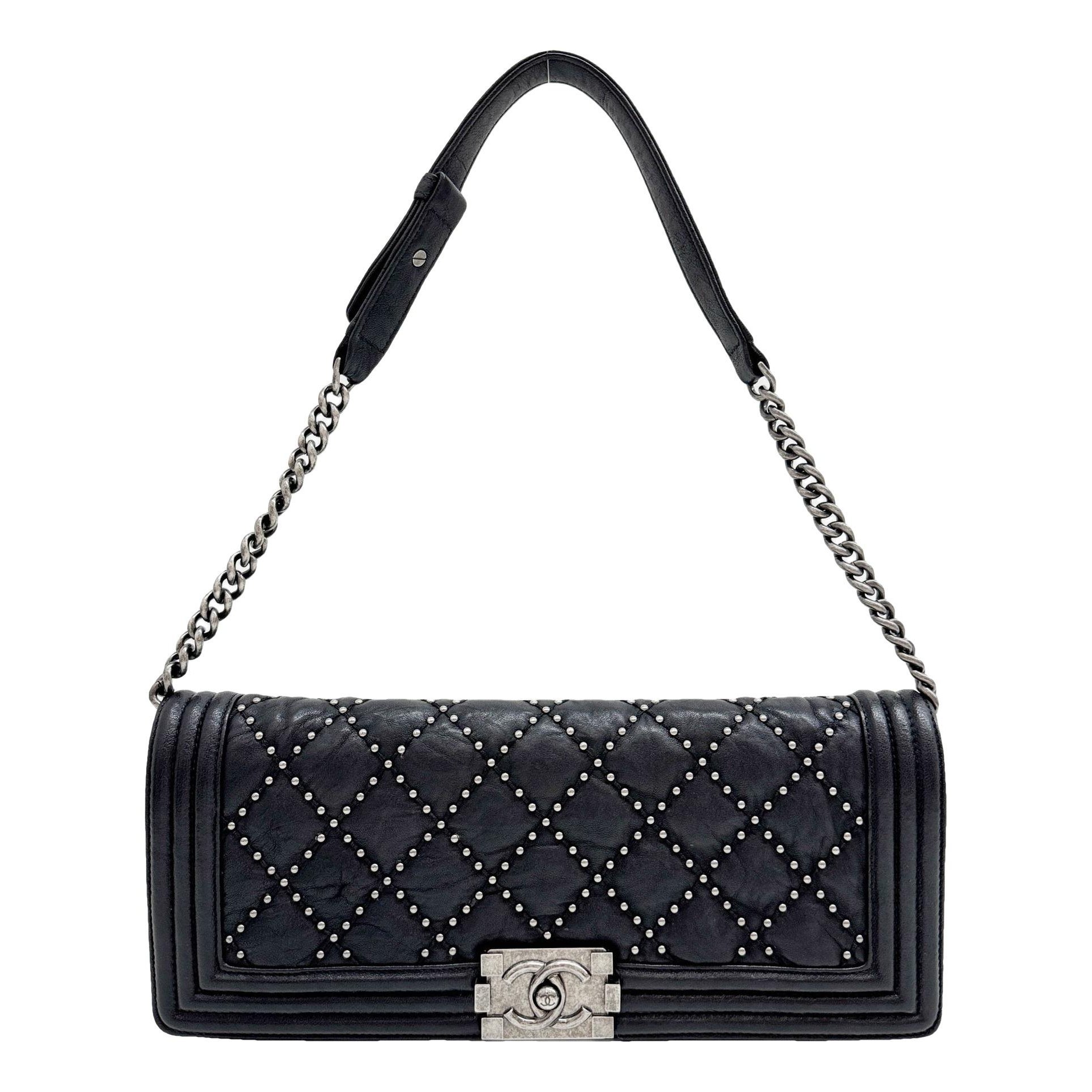 Boy leather handbag