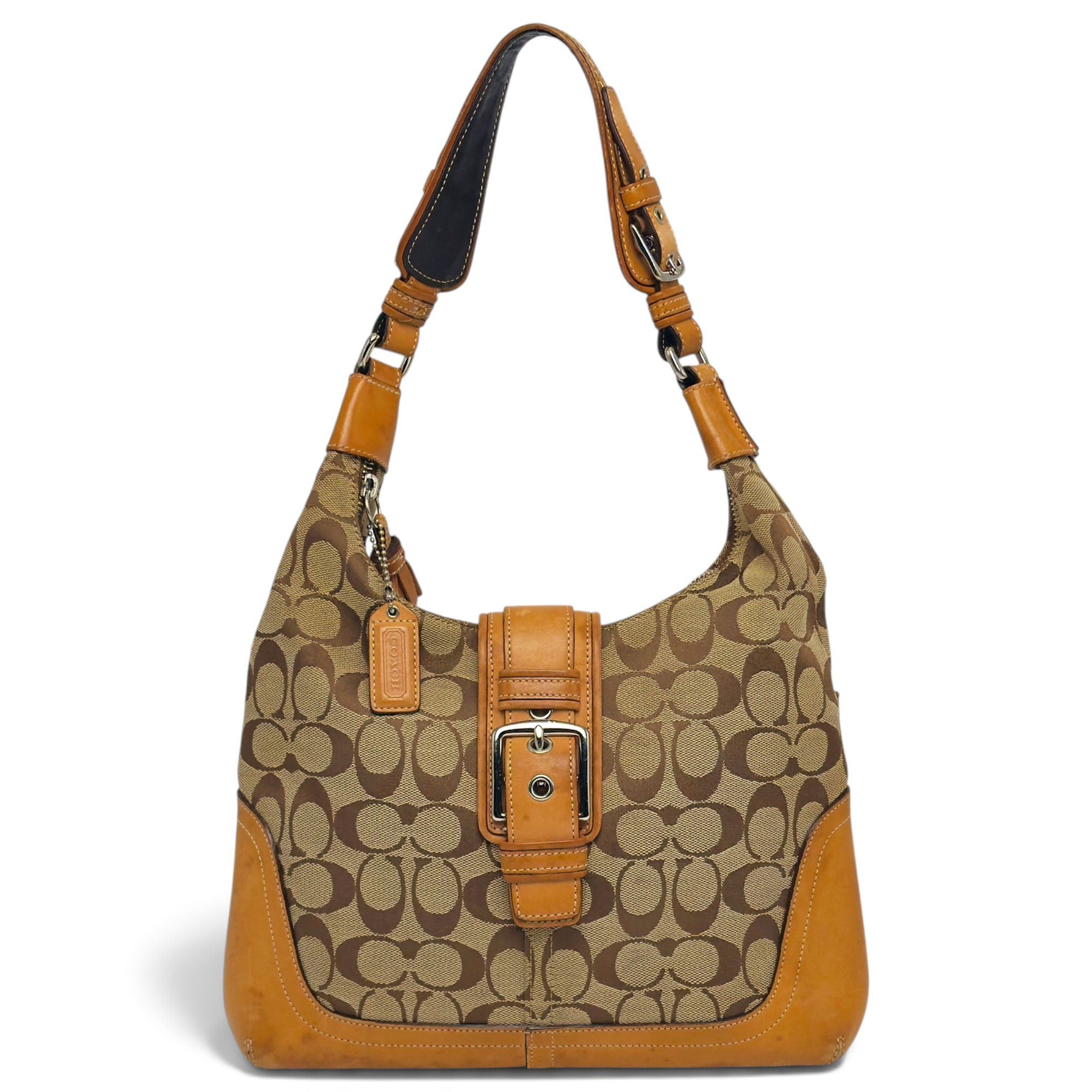 Hamilton Hobo leather handbag