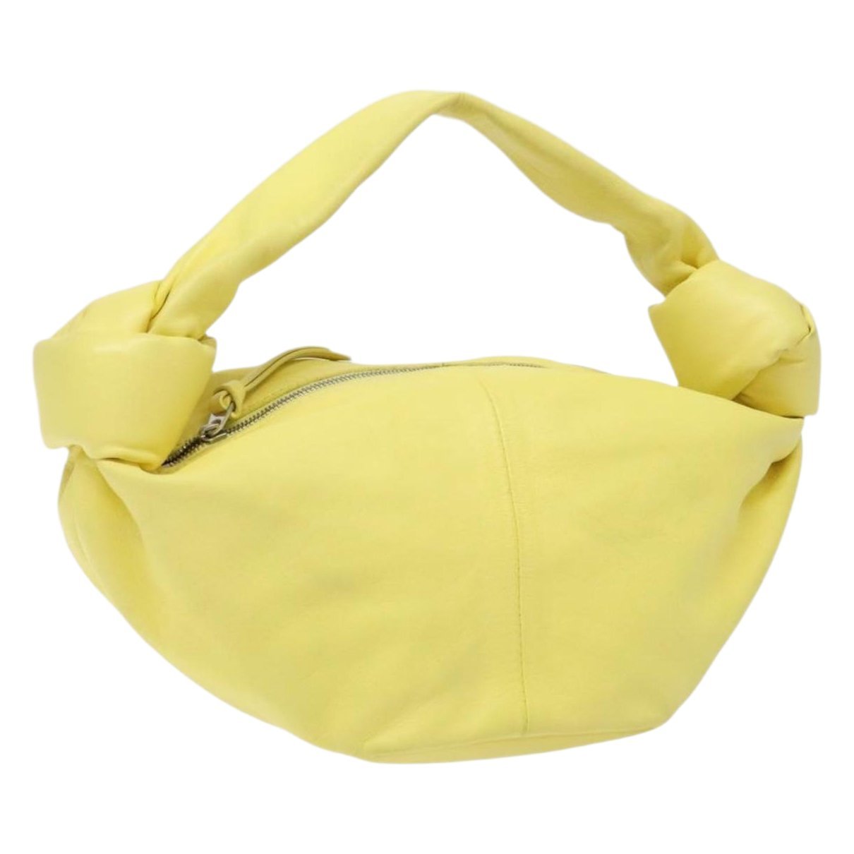Knot leather handbag