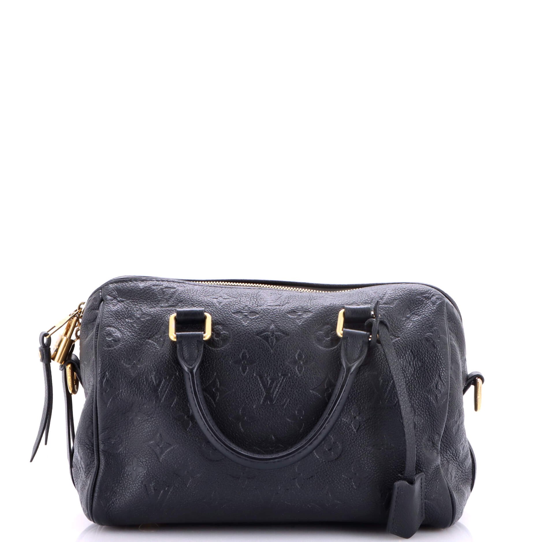 Speedy Bandouliere Bag Monogram Empreinte Leather 25