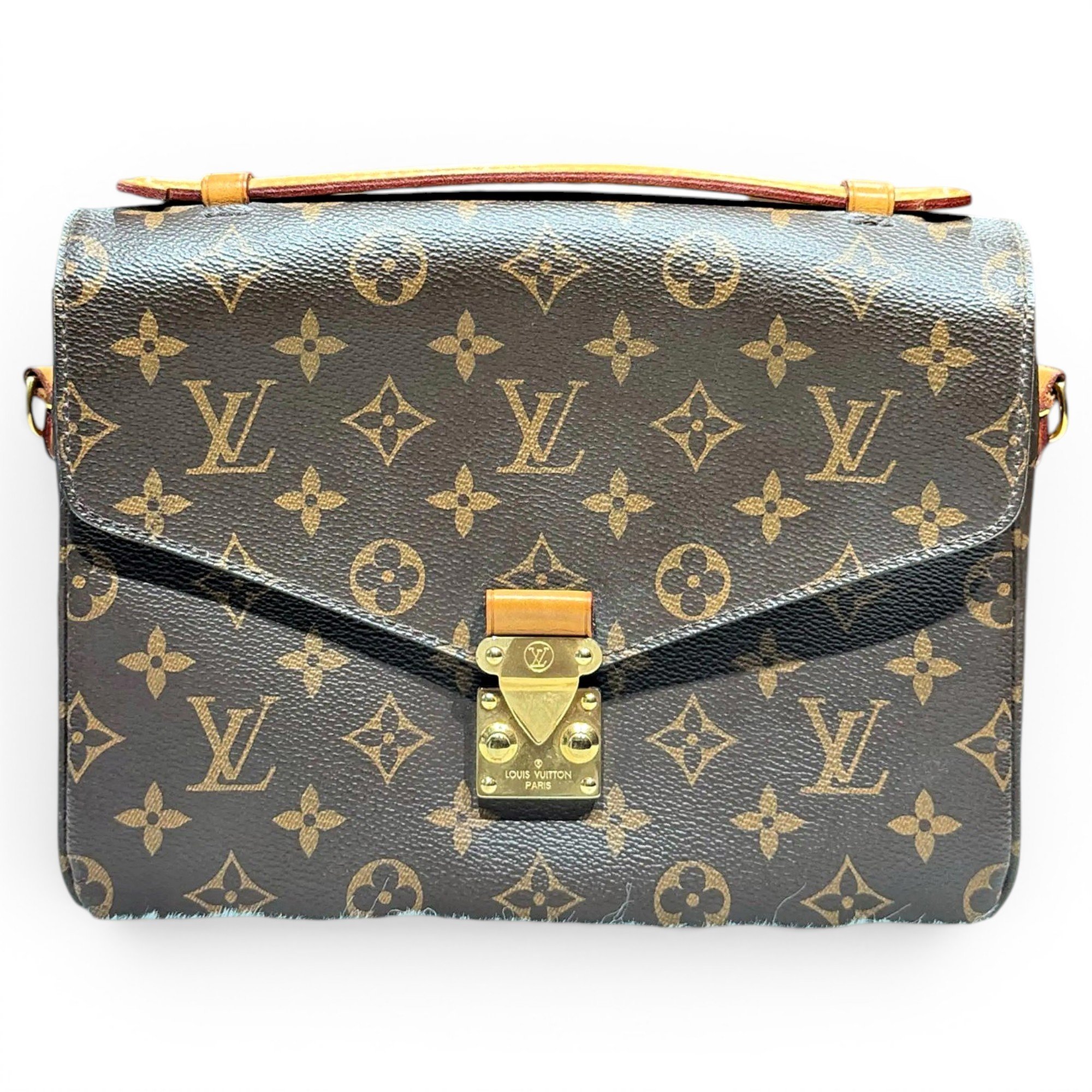 Metis vinyl handbag